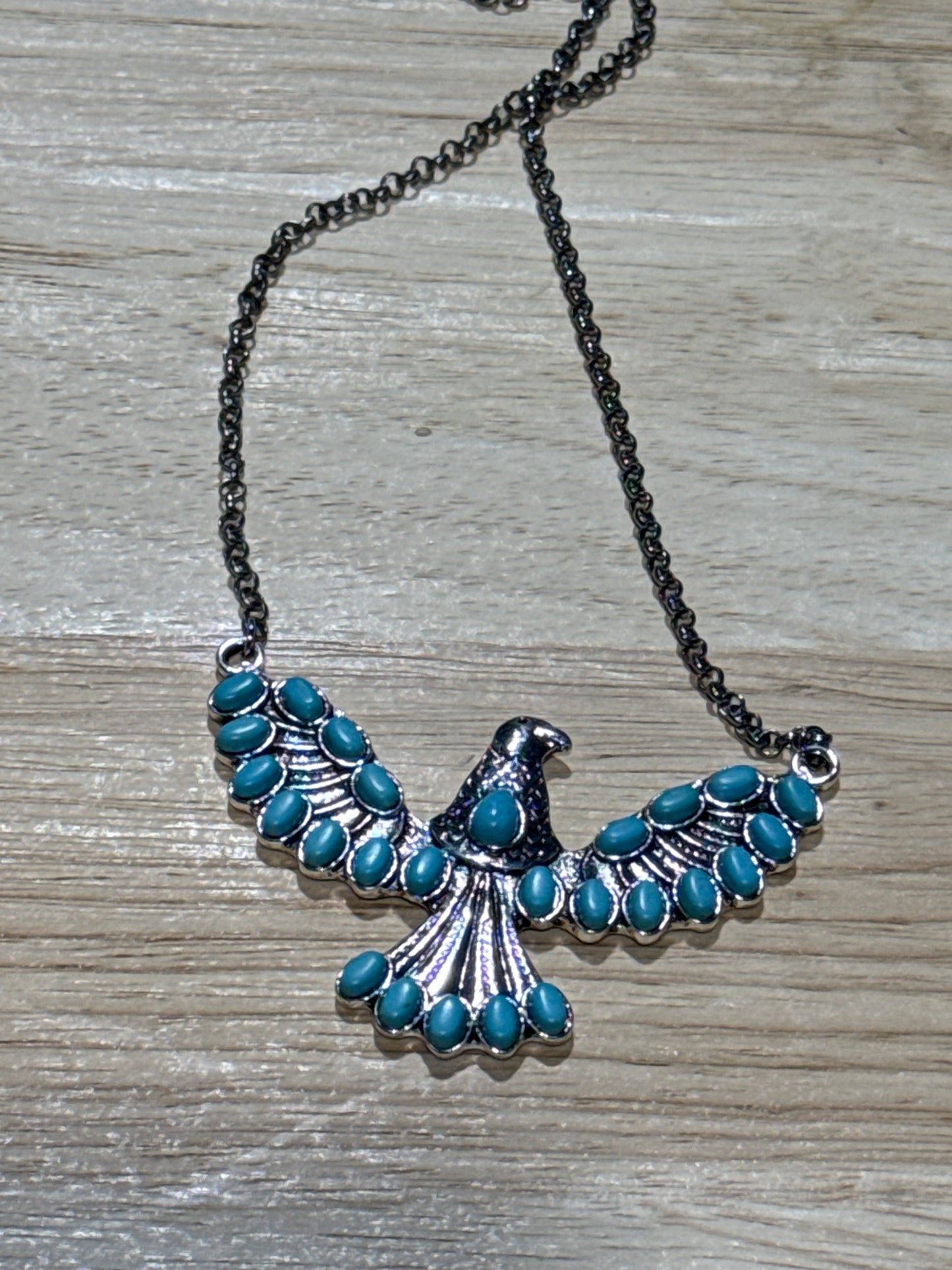 Turquoise Eagle necklace