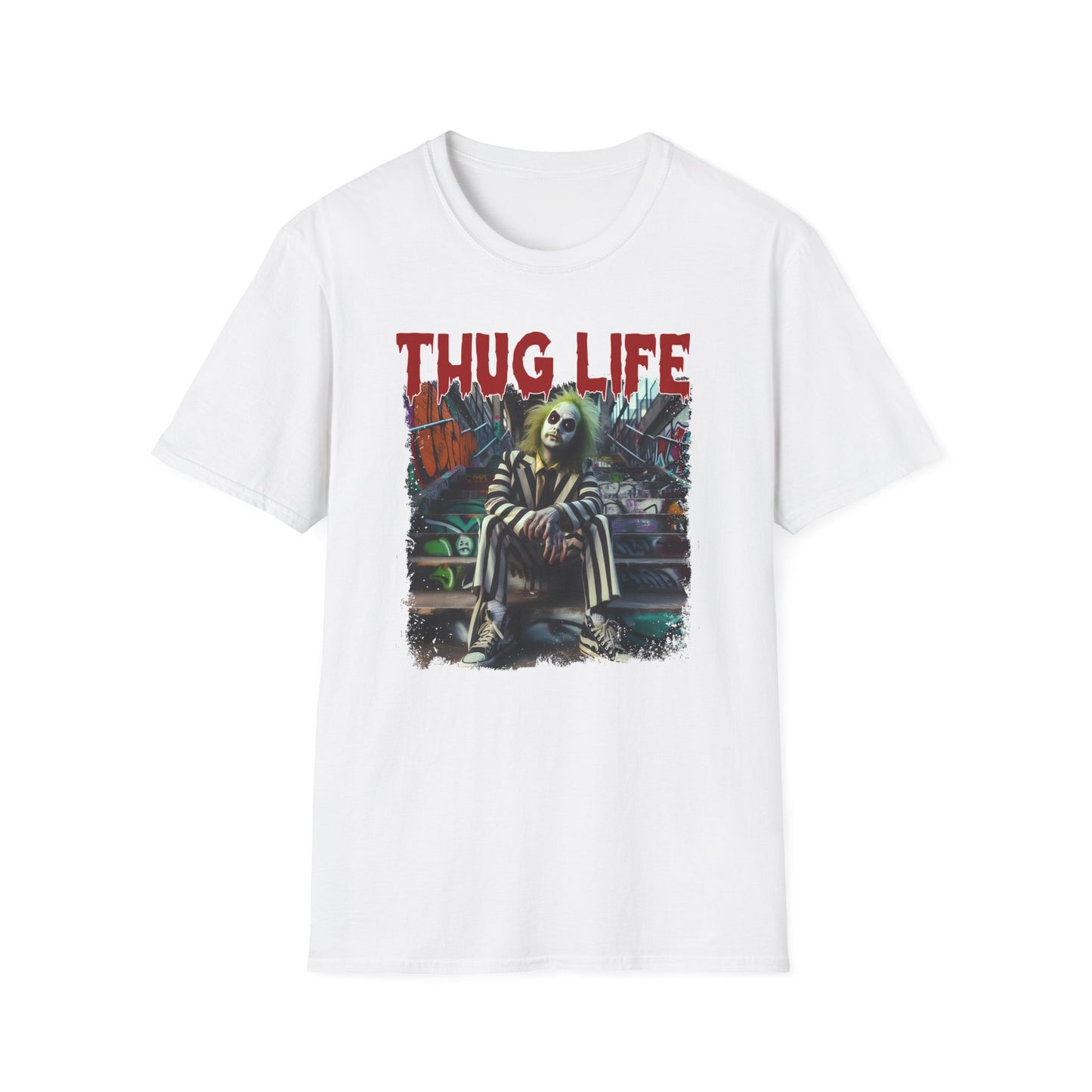 Beetlejuice Thug Life Unisex T-Shirt - Halloween Movie Lovers