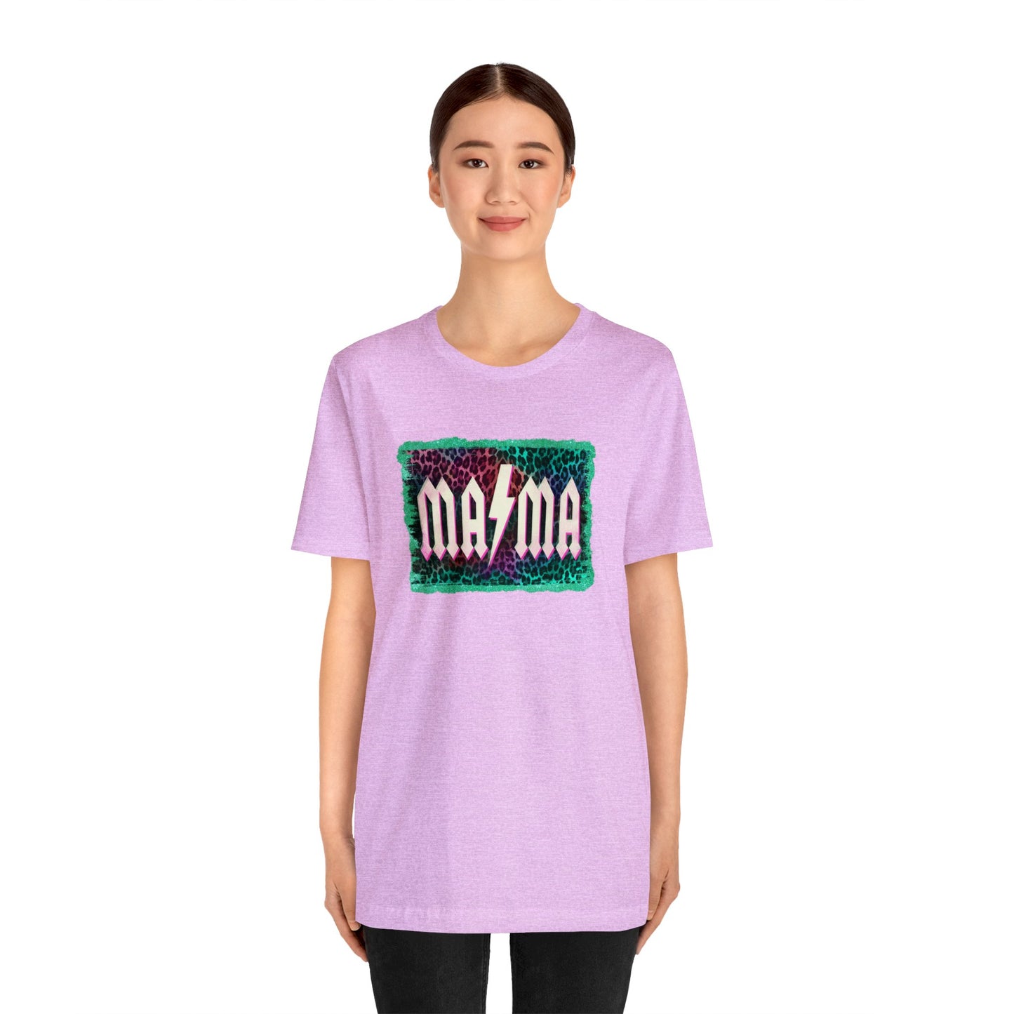 MAMA Rocker Jersey Short Sleeve Tee