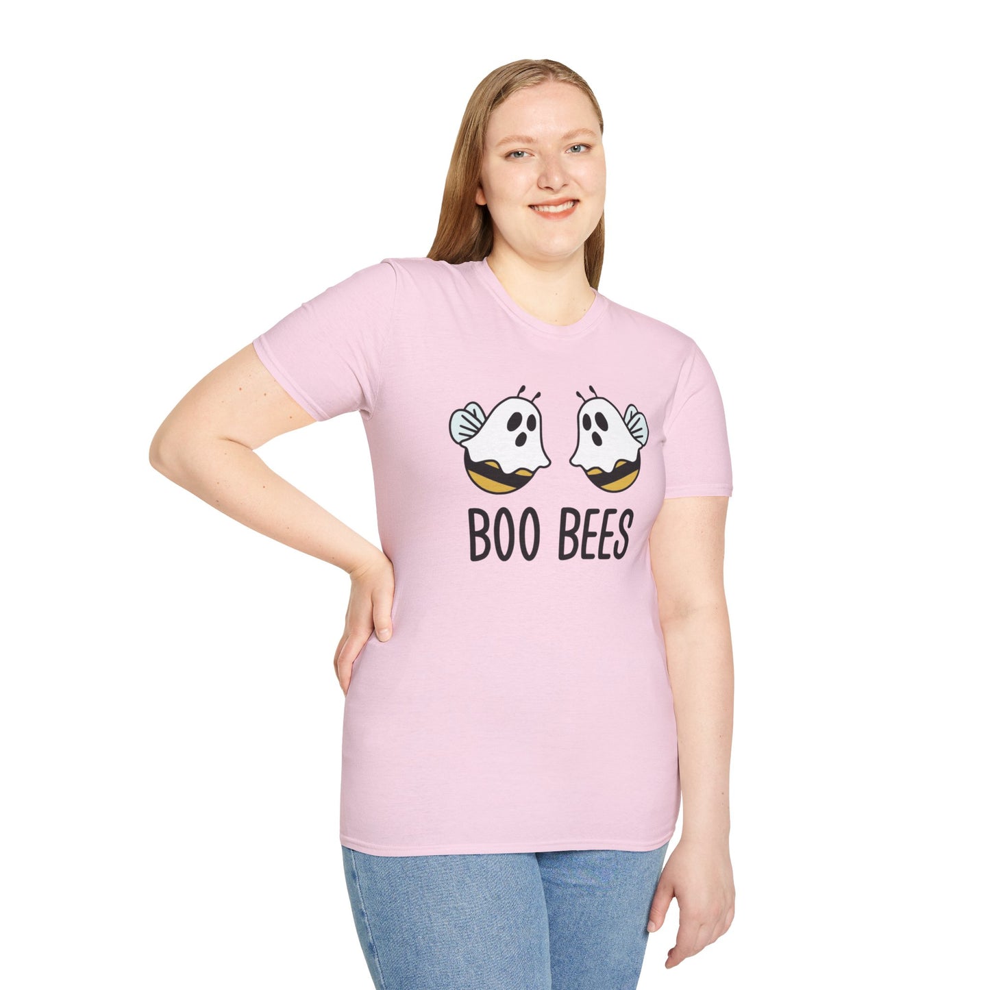 Boo Bees -Ghost Bees Breast Cancer Awareness Unisex T-Shirt