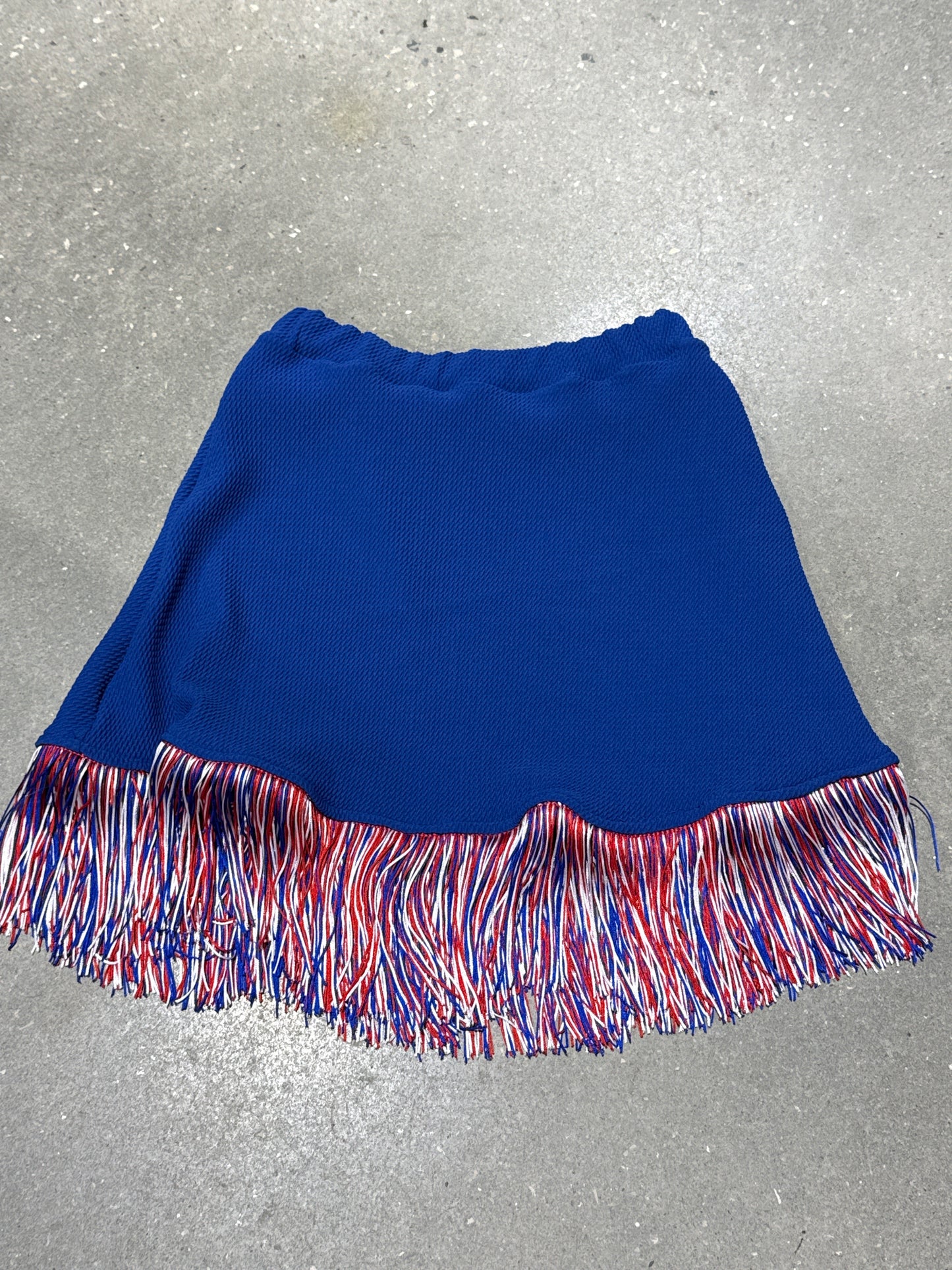 Americana Fringe Kids Skirt