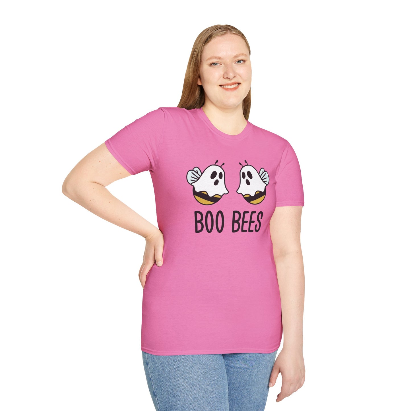 Boo Bees -Ghost Bees Breast Cancer Awareness Unisex T-Shirt