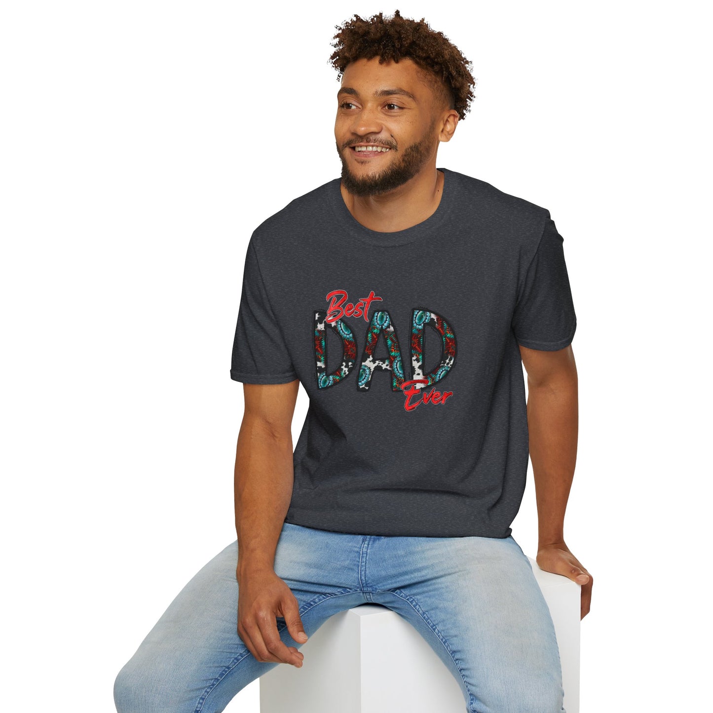 Best Dad Ever Unisex Softstyle T-Shirt