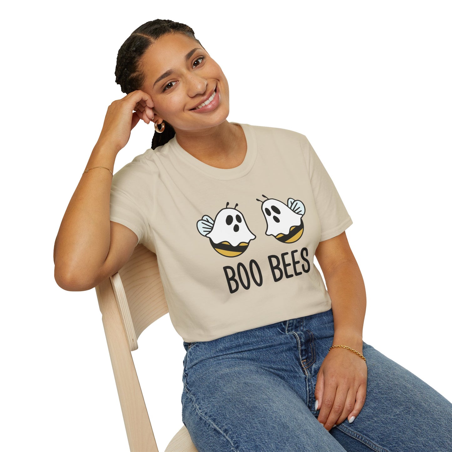 Boo Bees -Ghost Bees Breast Cancer Awareness Unisex T-Shirt