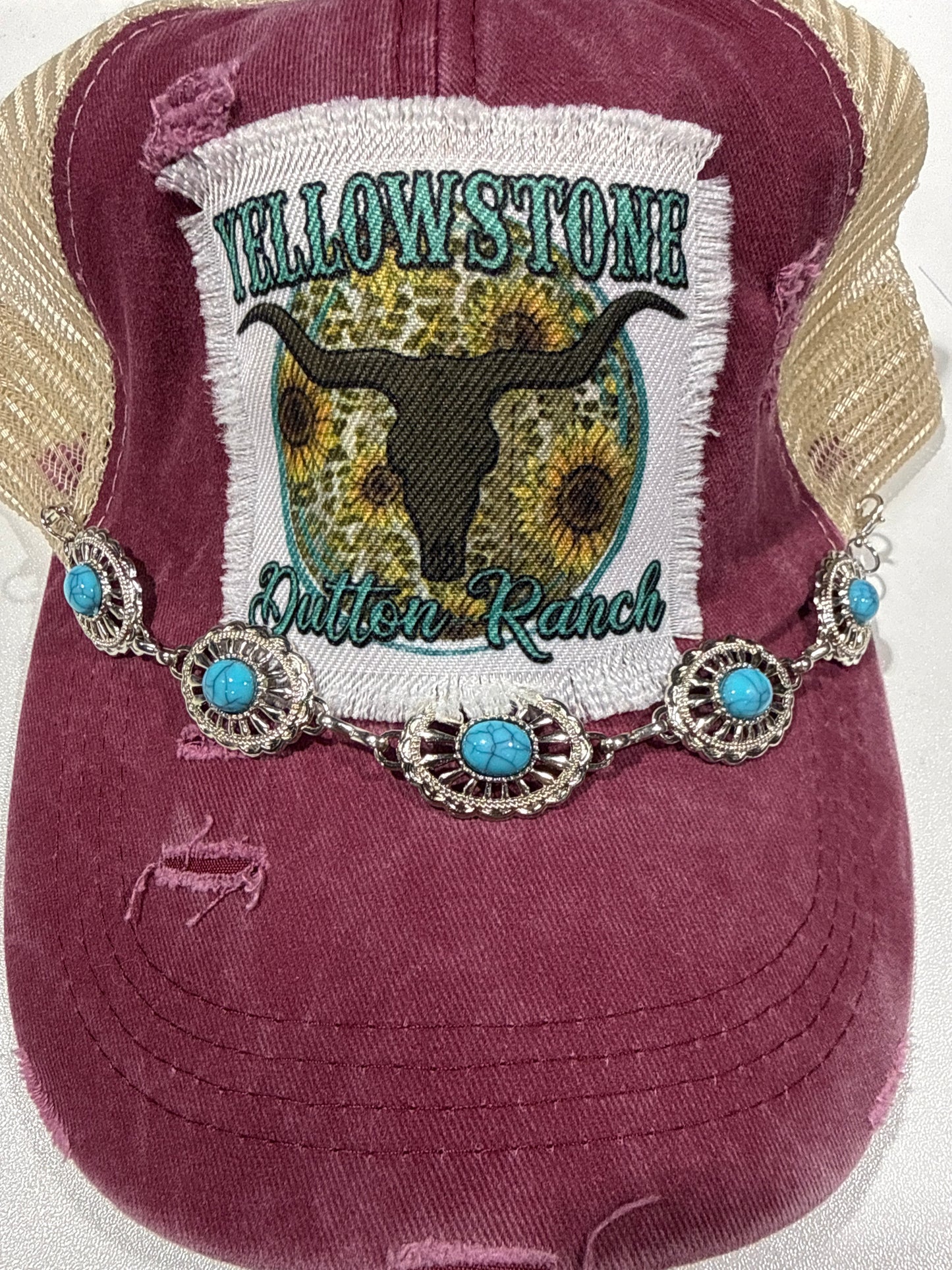 Western Belt Hat Chain