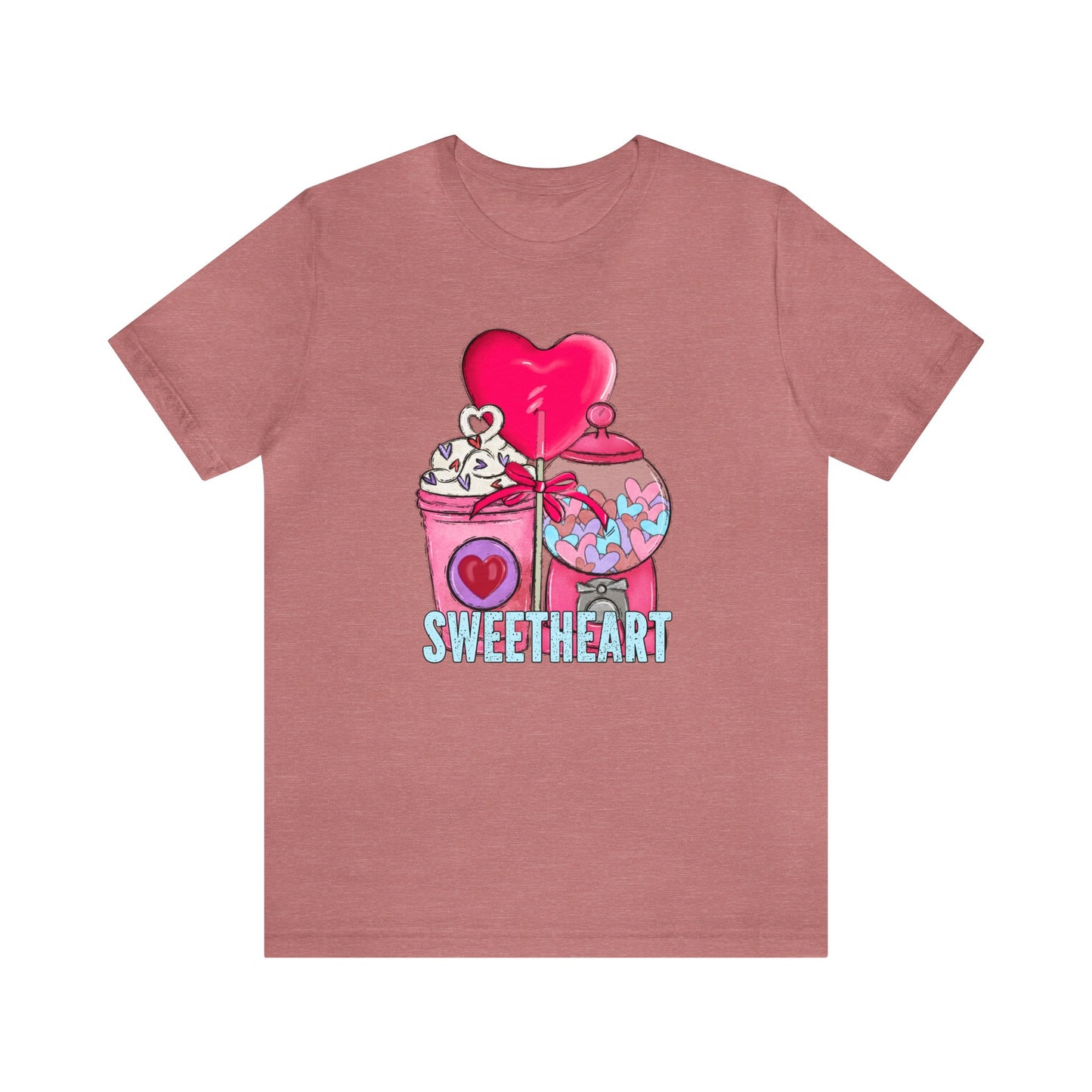 Sweetheart Unisex Jersey Short Sleeve Tee