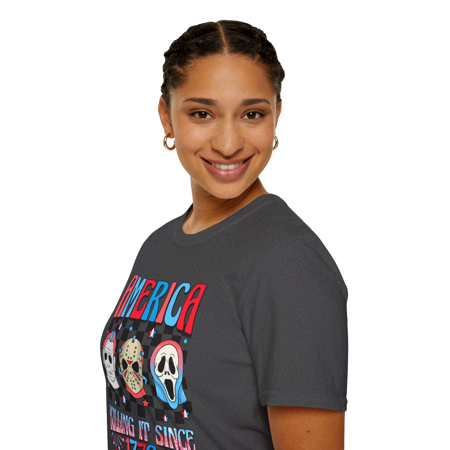 America Killing It Since 1776 T-Shirt — Americana Horror Fans Tee
