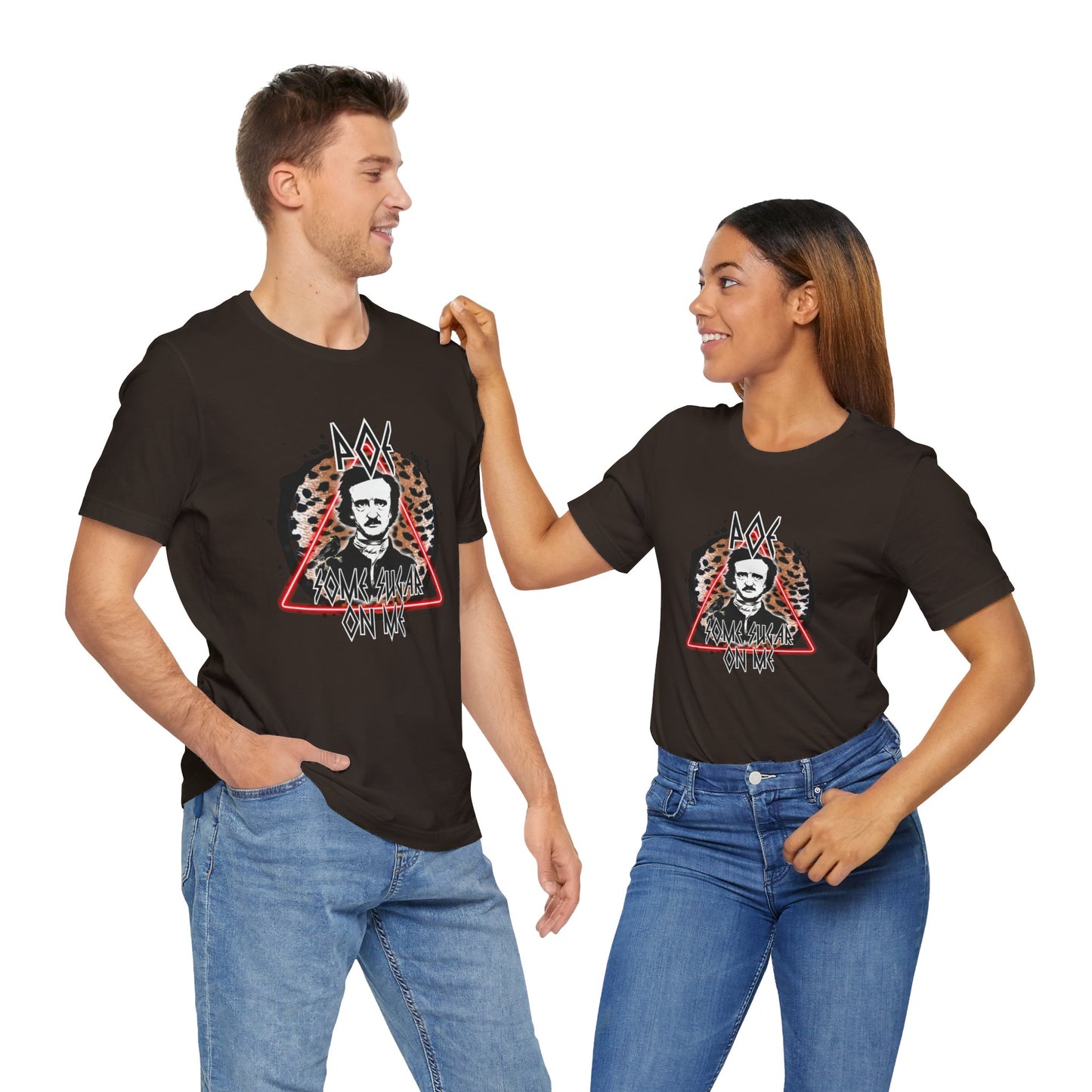 Poe Some Sugar On Me Short Sleeve Tee, Edgar Allen Poe Tee