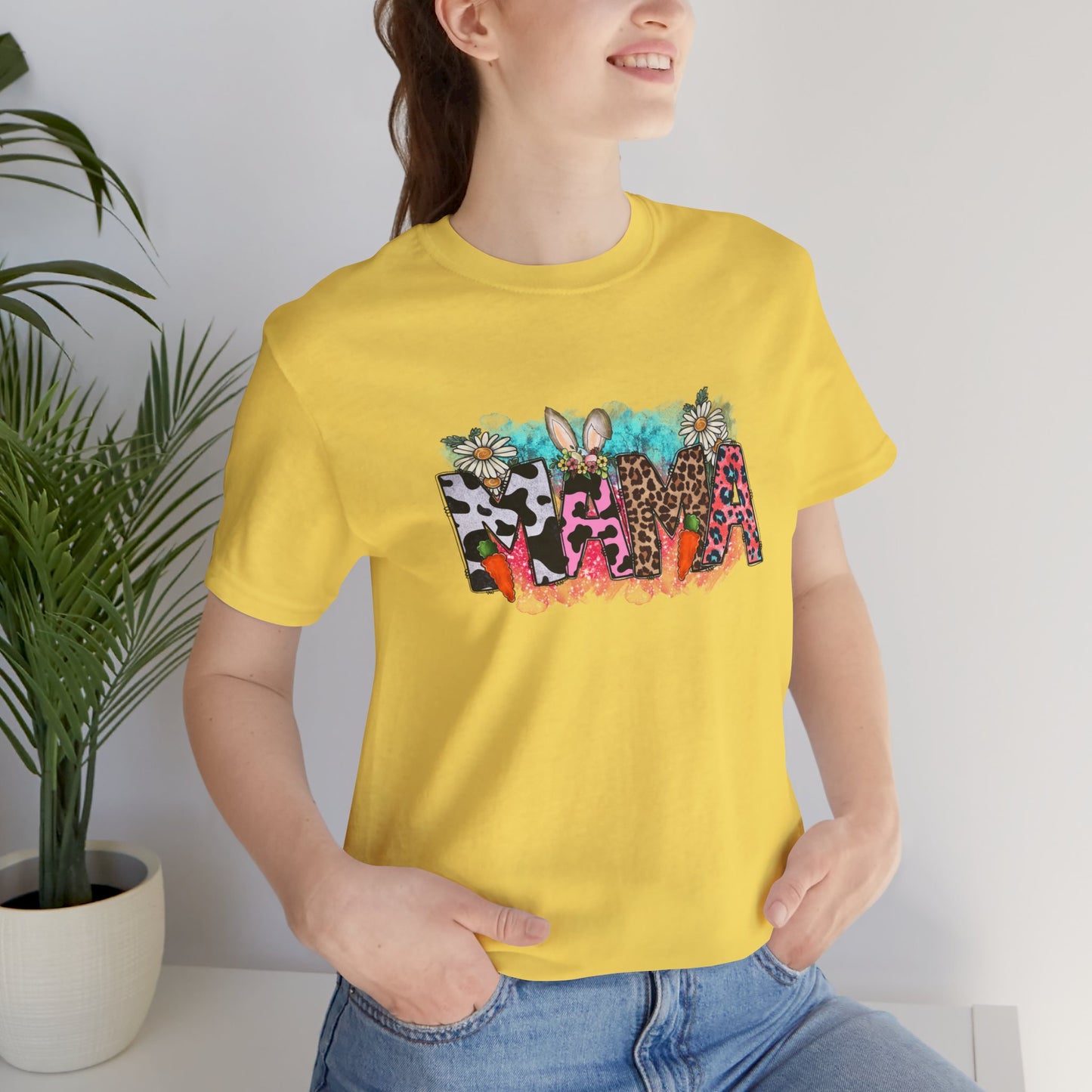 Easter Mama Unisex Jersey Short Sleeve Tee