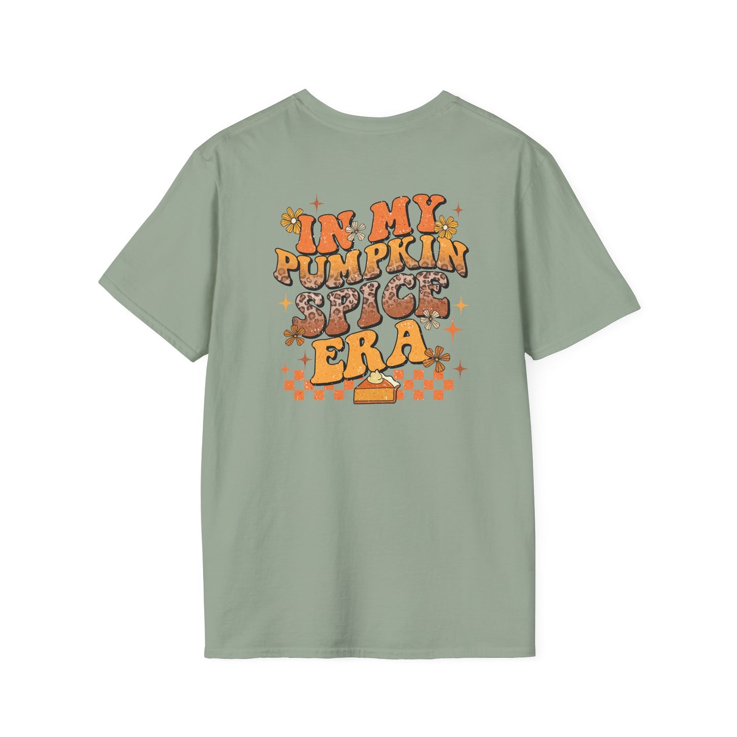 In My Pumpkin Spice Era Two-Sided Unisex Jersey Short Sleeve Tee