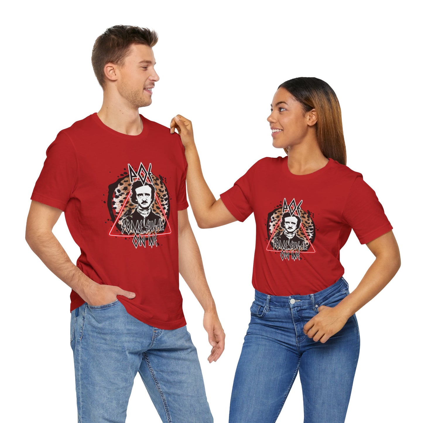 Poe Some Sugar On Me Short Sleeve Tee, Edgar Allen Poe Tee