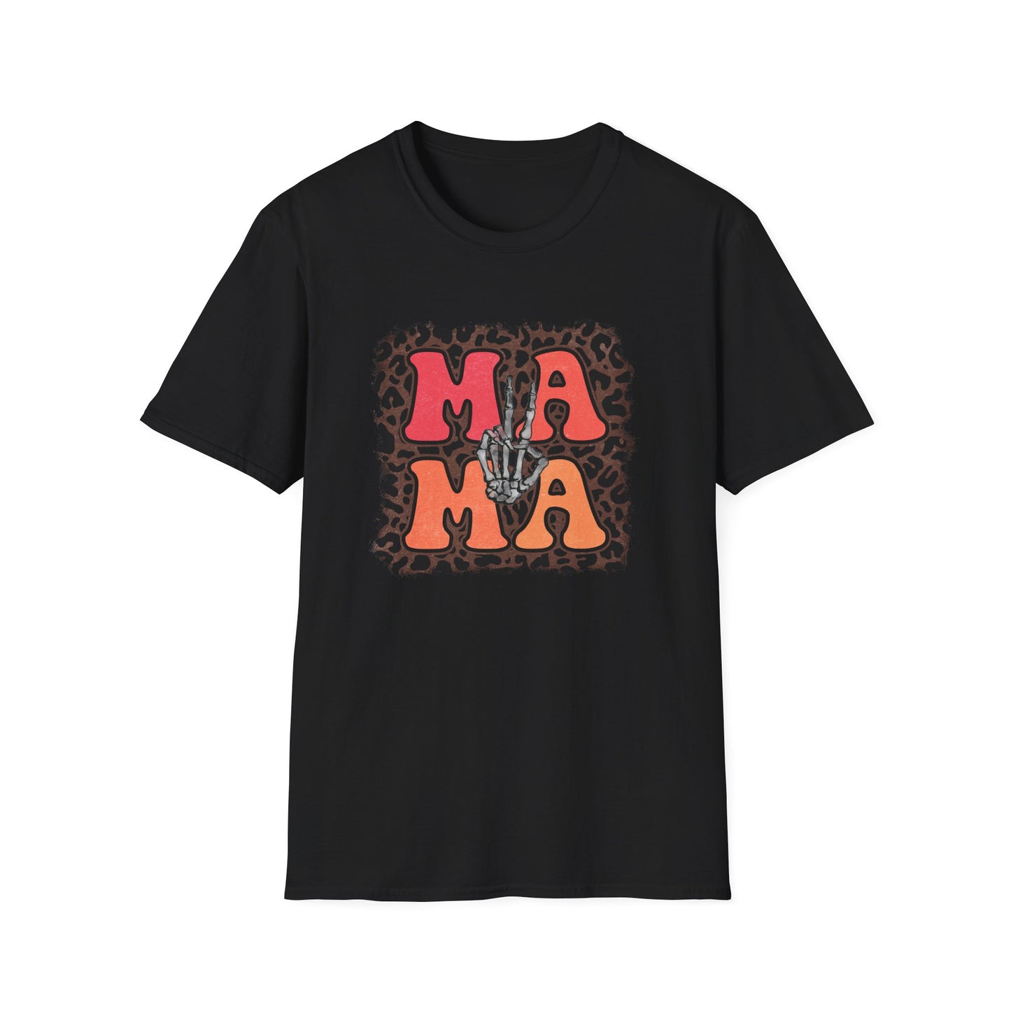 Mama Peace Skeleton Hand Unisex Jersey Short Sleeve Tee