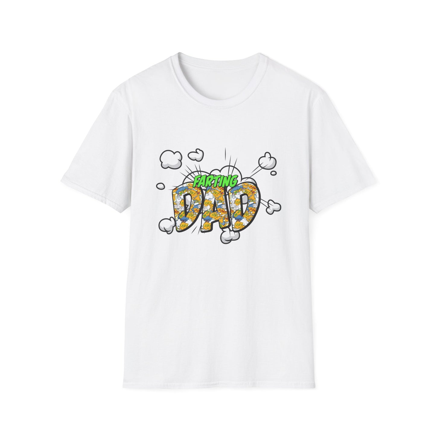 Farting Dad Softstyle T-Shirt