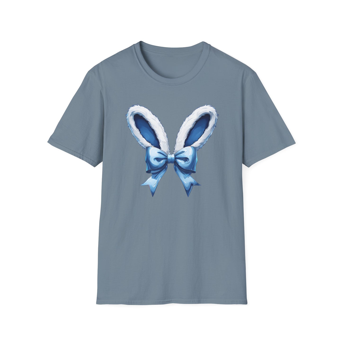 Cute Bunny Ears T-Shirt for Easter, Spring Festival Tee, Unisex Graphic Shirt, Cozy Casual Wear, Gift for Animal Lovers