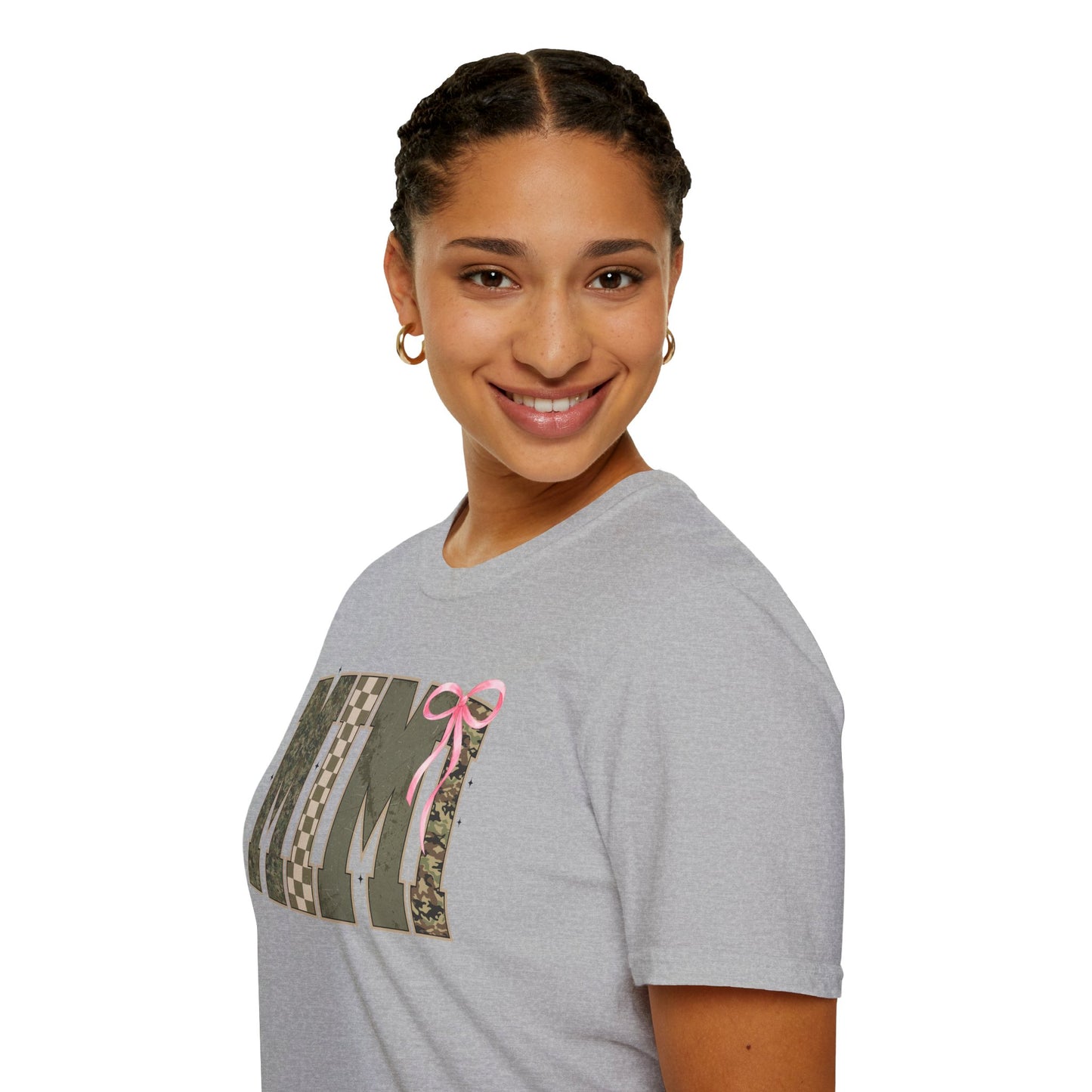 Mimi Coquette Military Style Bow T-Shirt | Cute Camouflage Bow Design