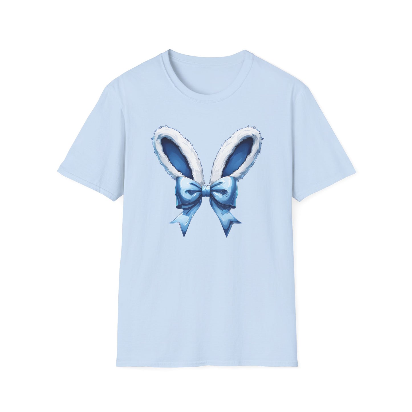Cute Bunny Ears T-Shirt for Easter, Spring Festival Tee, Unisex Graphic Shirt, Cozy Casual Wear, Gift for Animal Lovers