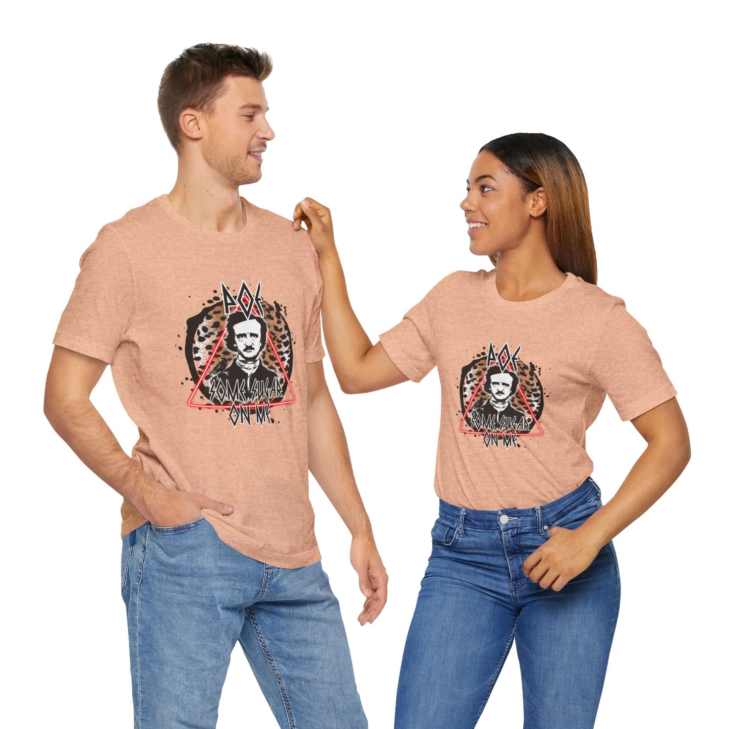 Poe Some Sugar On Me Short Sleeve Tee, Edgar Allen Poe Tee