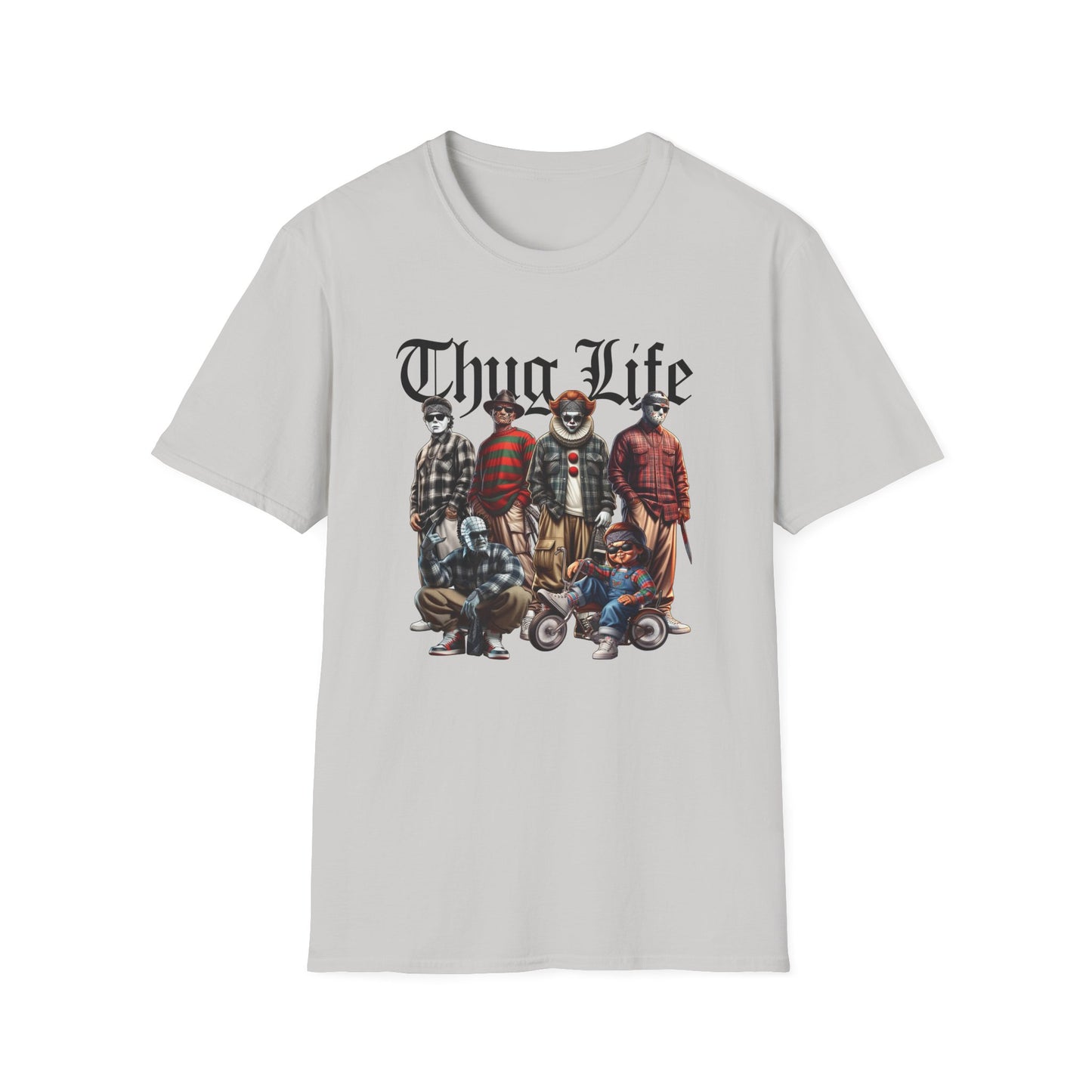 Horror Movie Characters Unisex T-Shirt - Thug Life Gang Life Fans