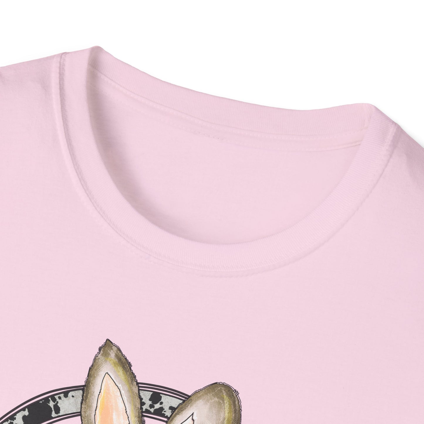 Easter Bunny Rainbow Western T-Shirt | Easter Tee