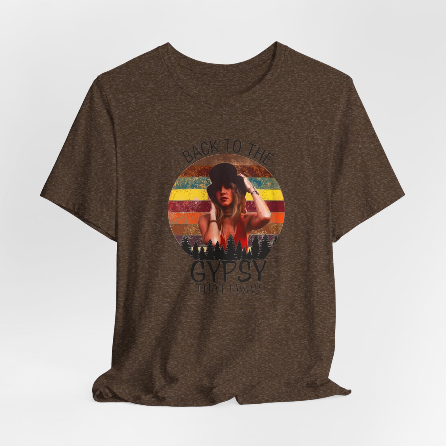 Back to the Gypsy That I Was Unisex Jersey Short Sleeve Tee