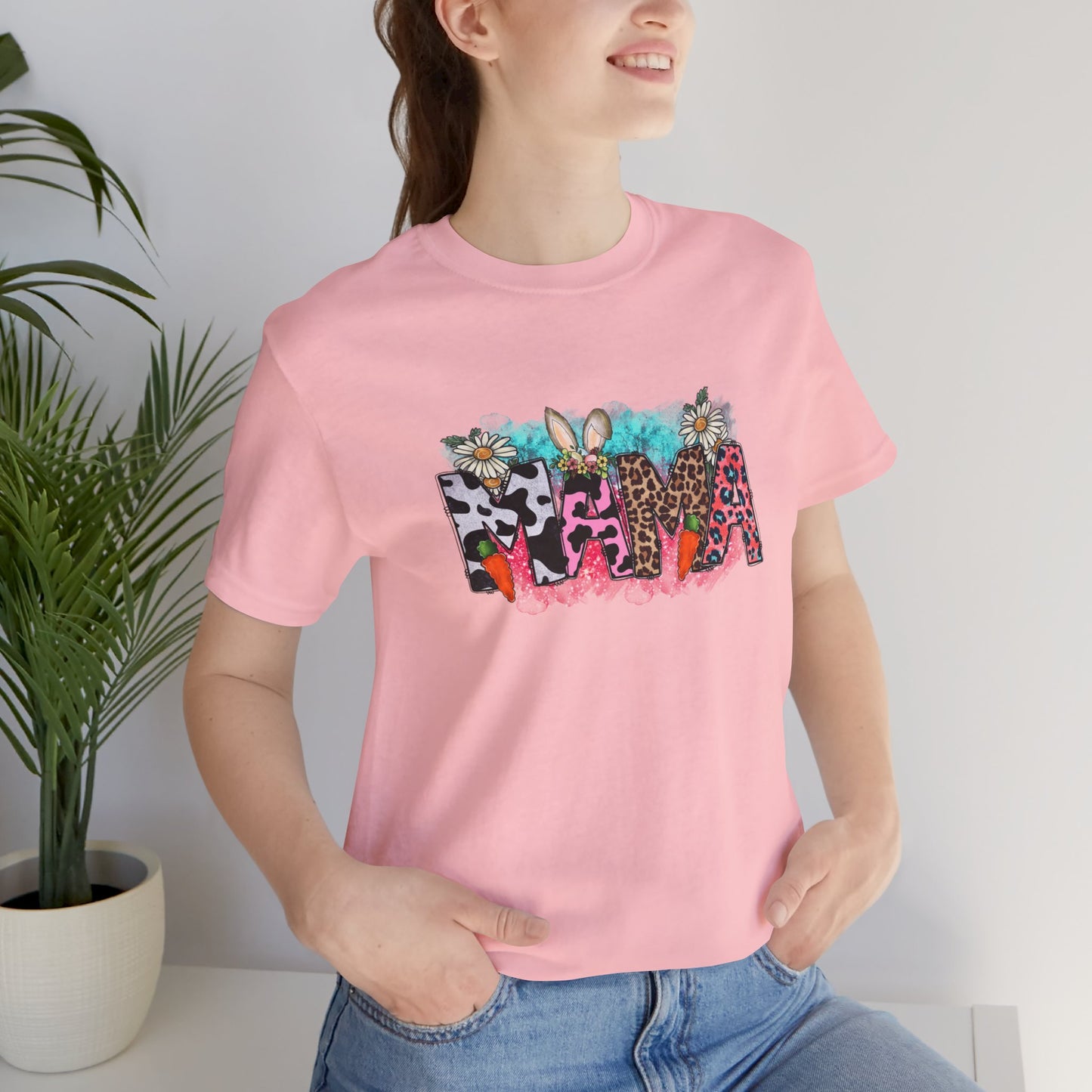 Easter Mama Unisex Jersey Short Sleeve Tee