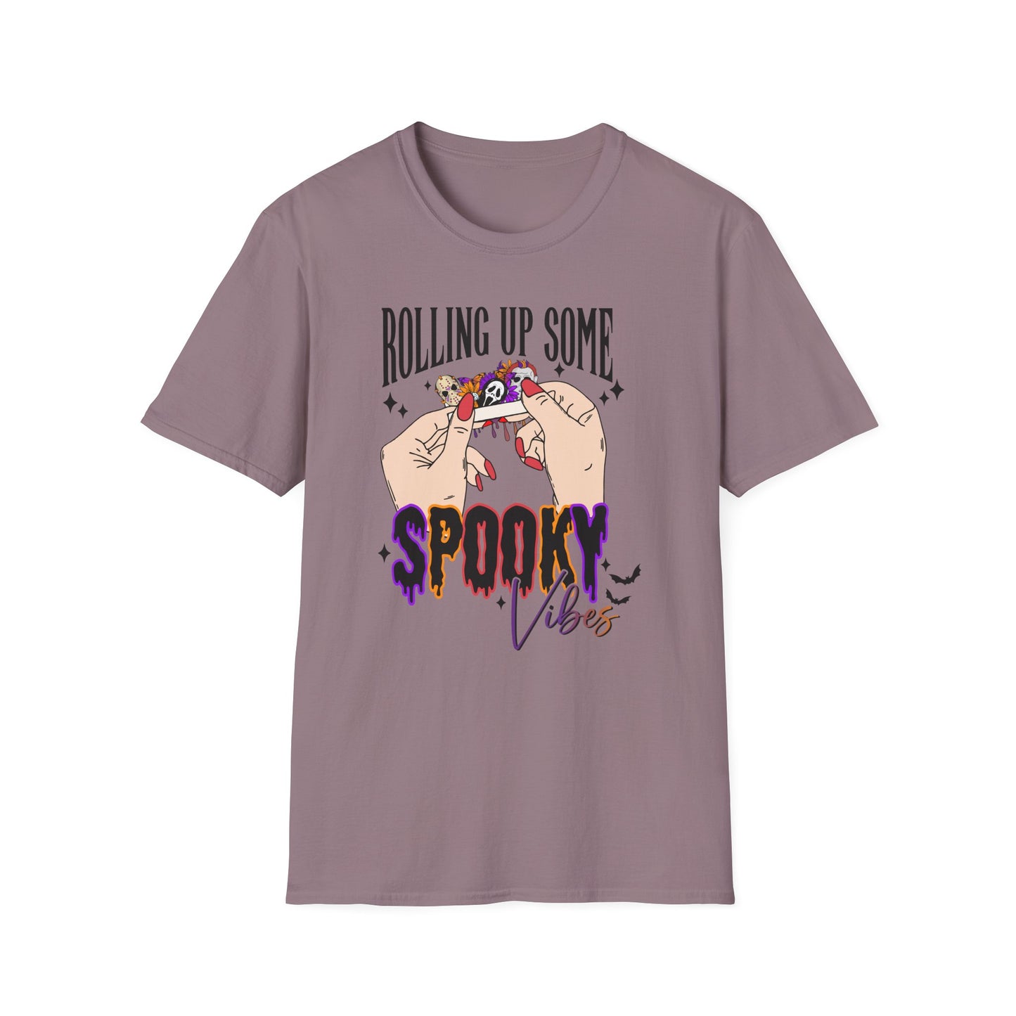 Rolling Up Some Spooky Vibes Unisex Jersey Short Sleeve Tee