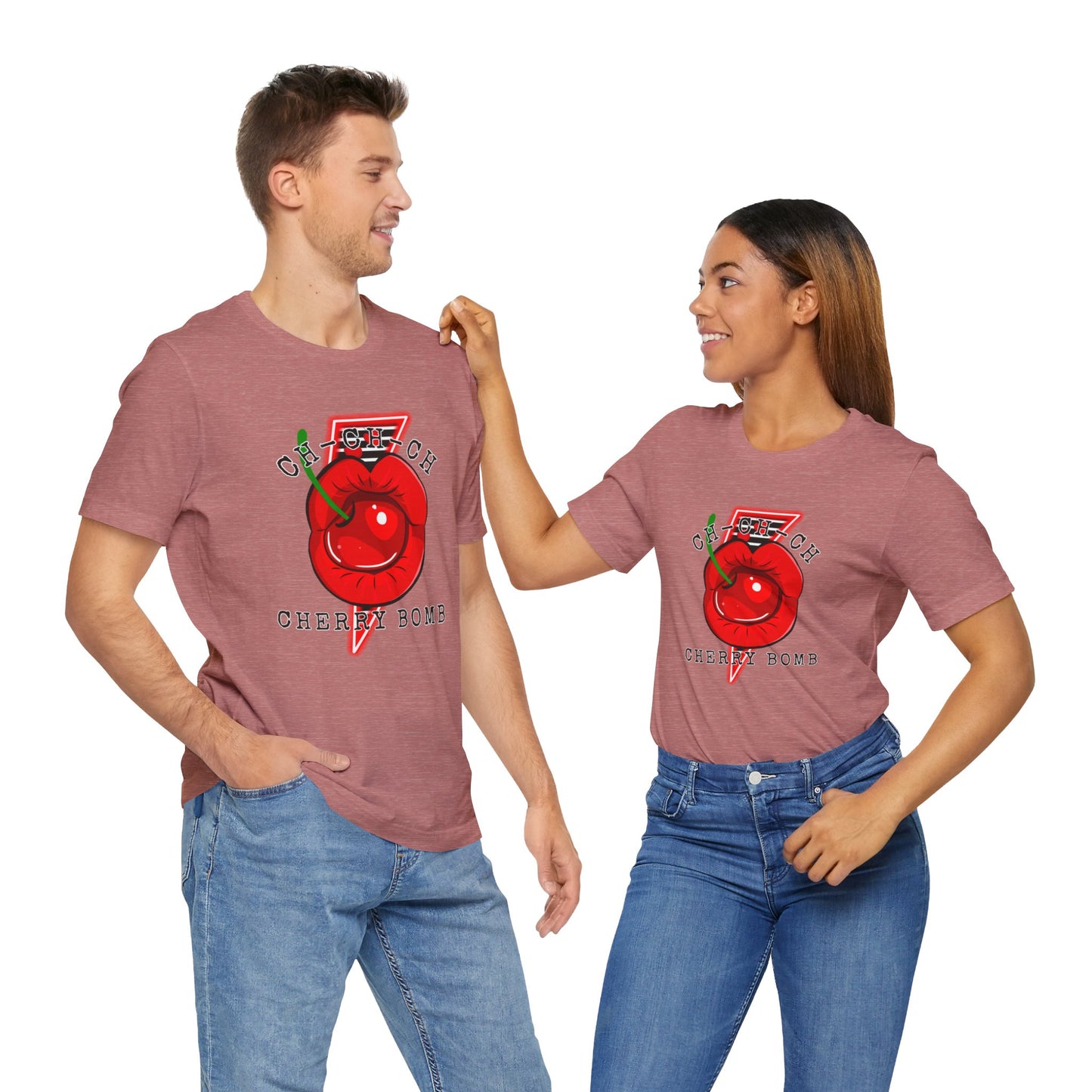 Ch-Ch-Ch Cherry Bomb Unisex Jersey Short Sleeve Tee