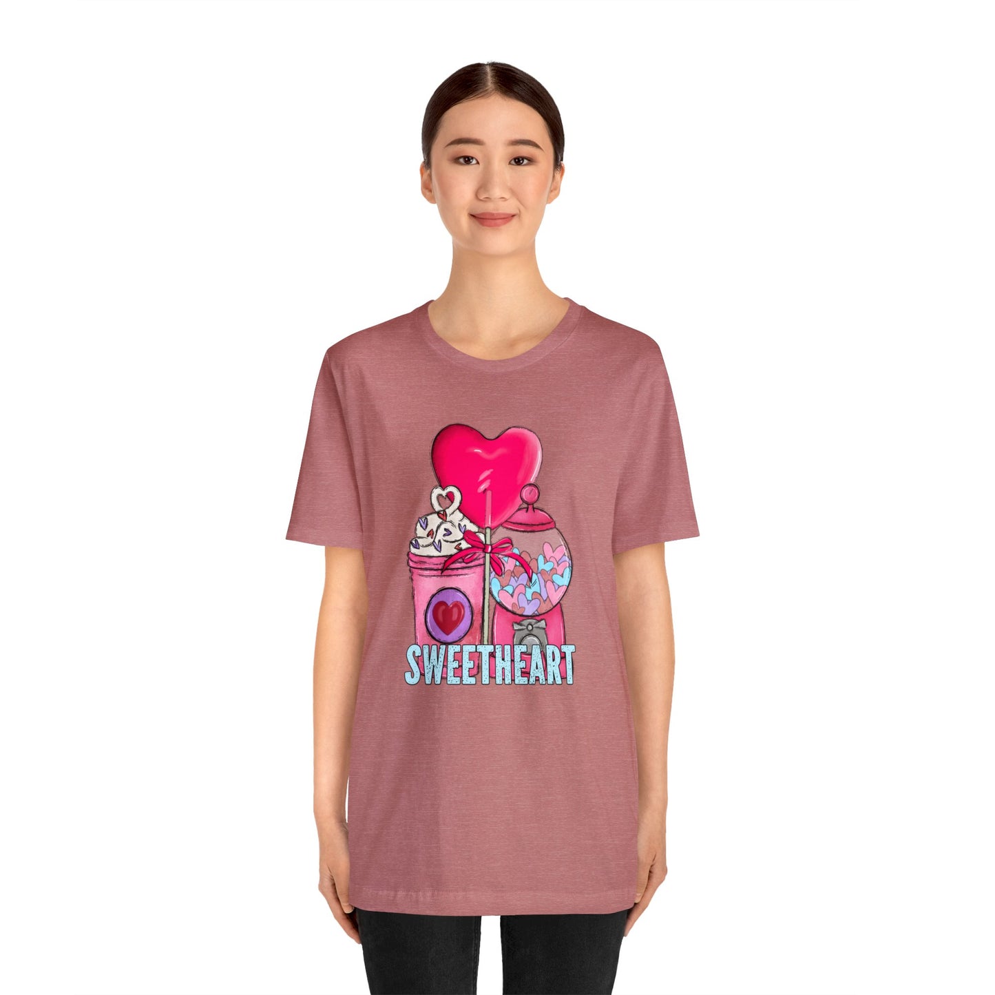 Sweetheart Unisex Jersey Short Sleeve Tee