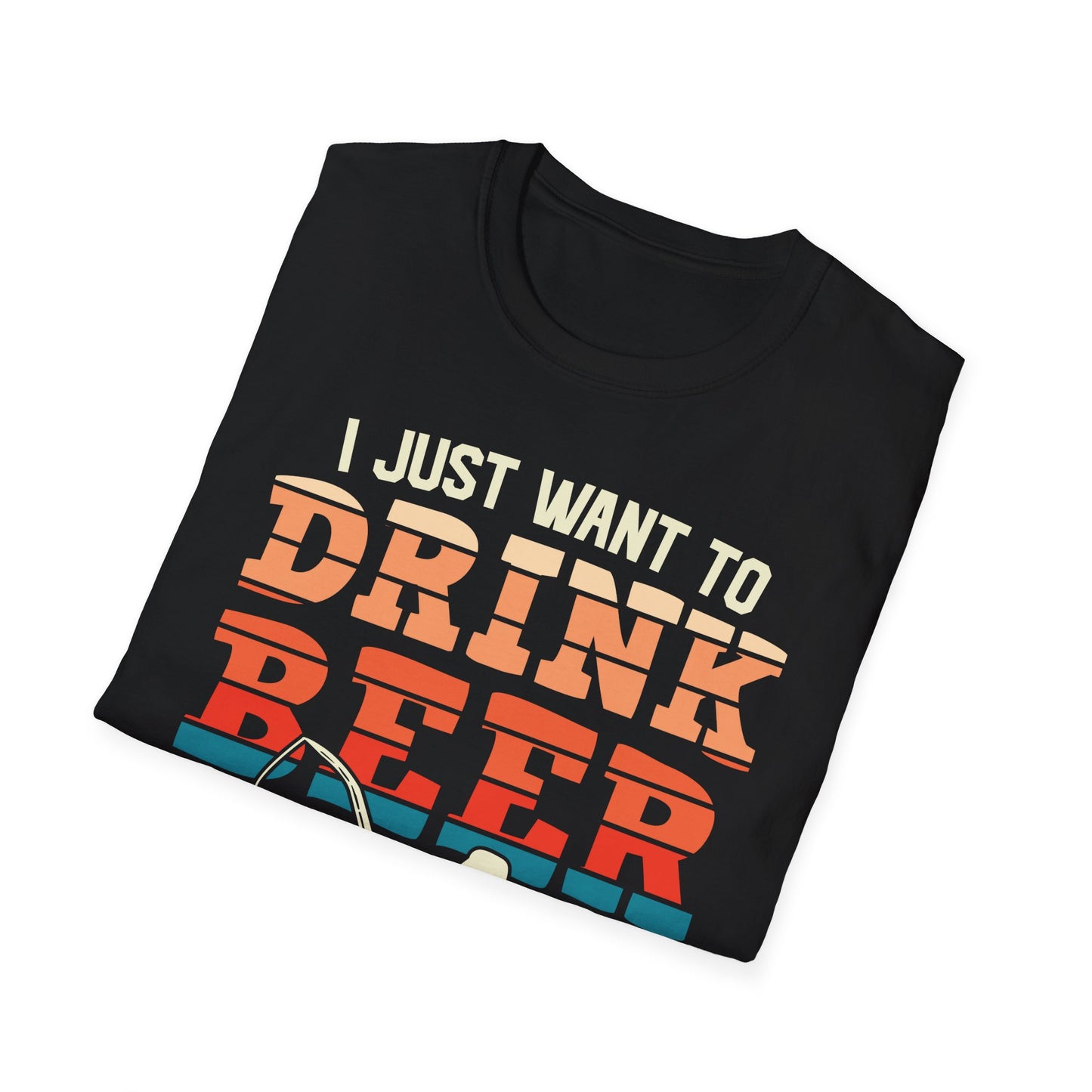 I Just want to Drink Beer and Jerk My Rod Shirt, Guy Fishing Shirt, Funny Fishing Shirt