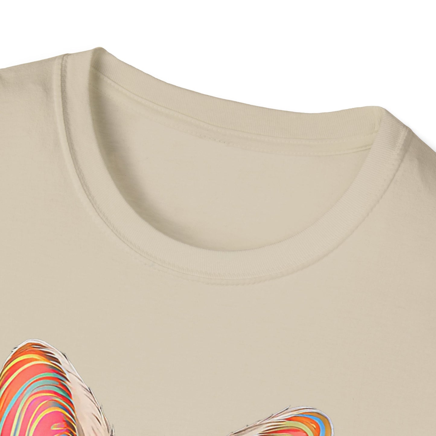 Playful Bunny Graphic T-Shirt, Cute Easter Gift, Animal Lover Shirt, Unisex Tees for Spring, Casual Everyday Wear, Easter Celebration