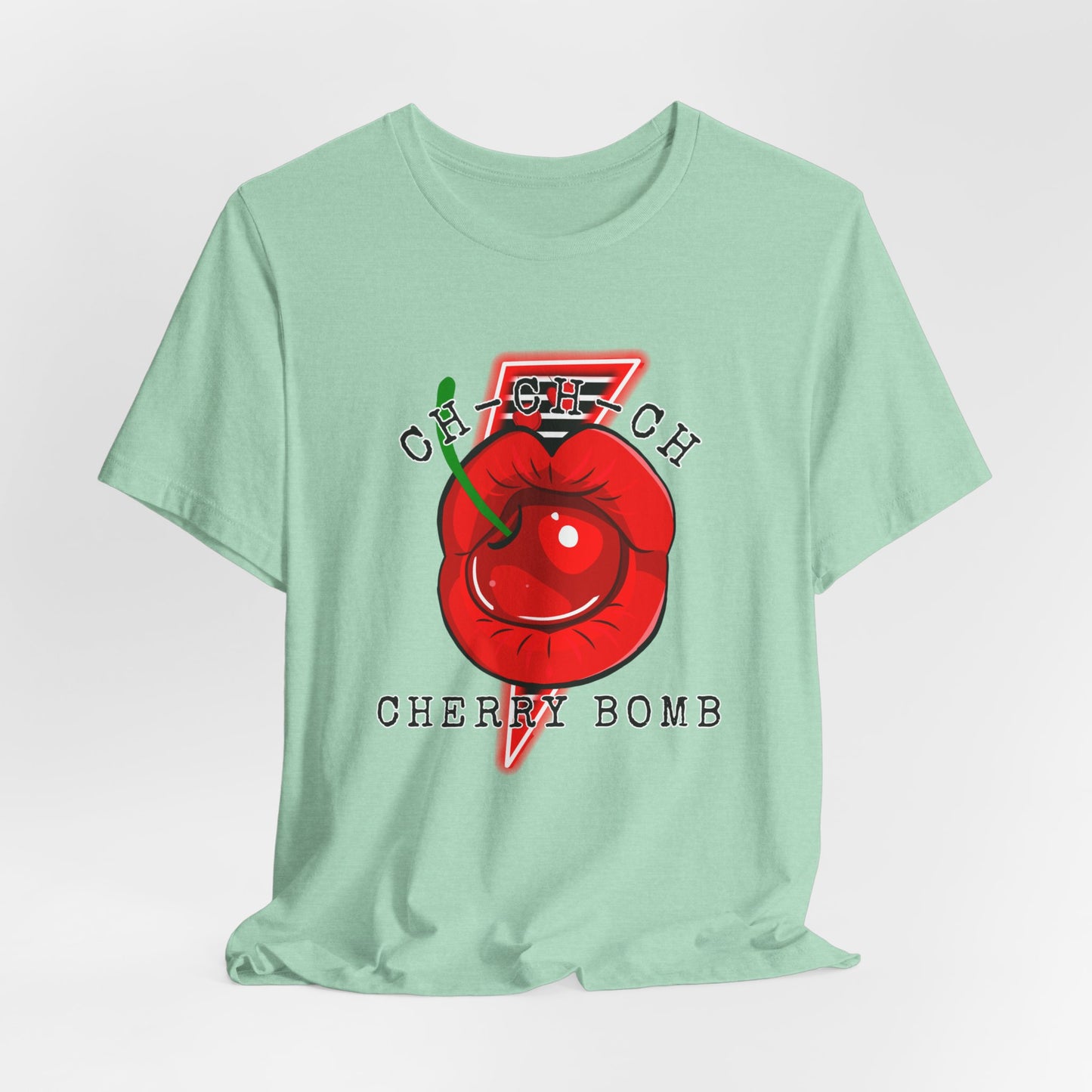 Ch-Ch-Ch Cherry Bomb Unisex Jersey Short Sleeve Tee