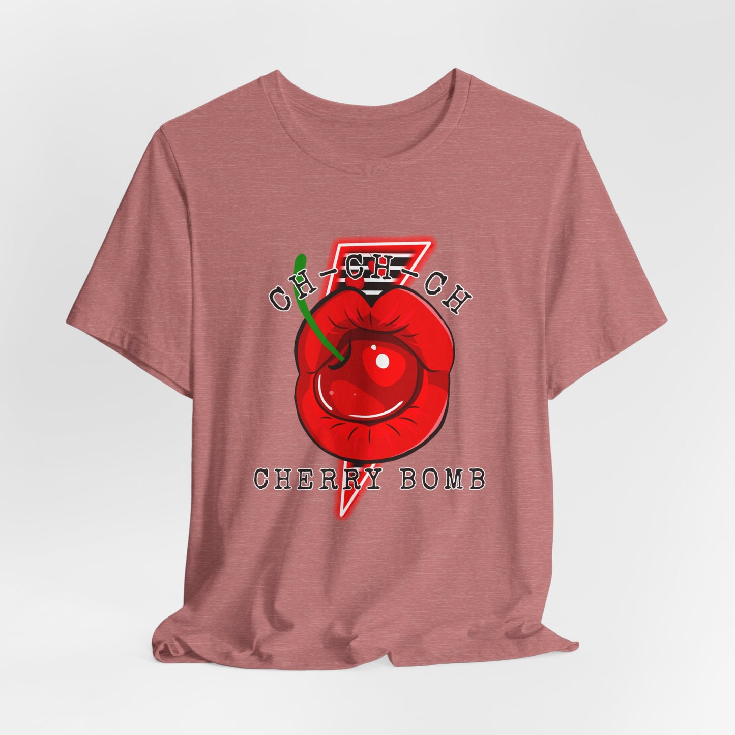 Ch-Ch-Ch Cherry Bomb Unisex Jersey Short Sleeve Tee