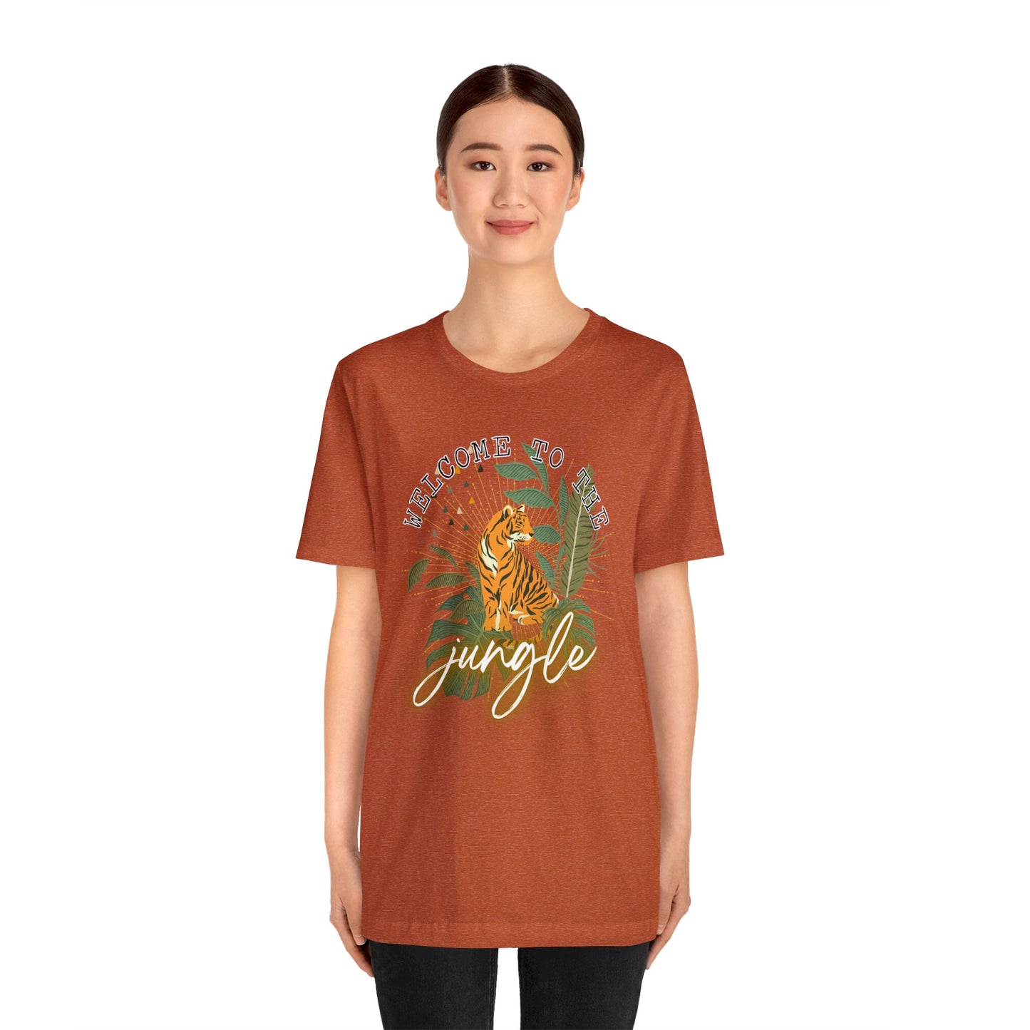 Welcome To the Jungle Unisex Jersey Short Sleeve Tee