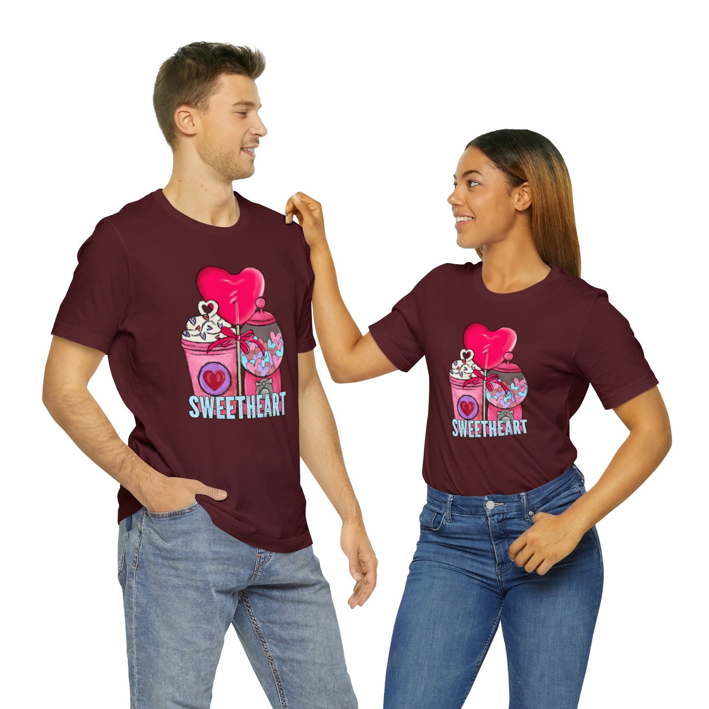 Sweetheart Unisex Jersey Short Sleeve Tee