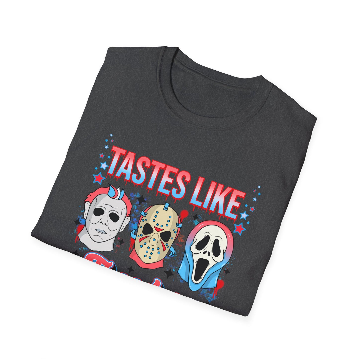 4th of July 'Taste Like Freedom' Horror Characters T-Shirt