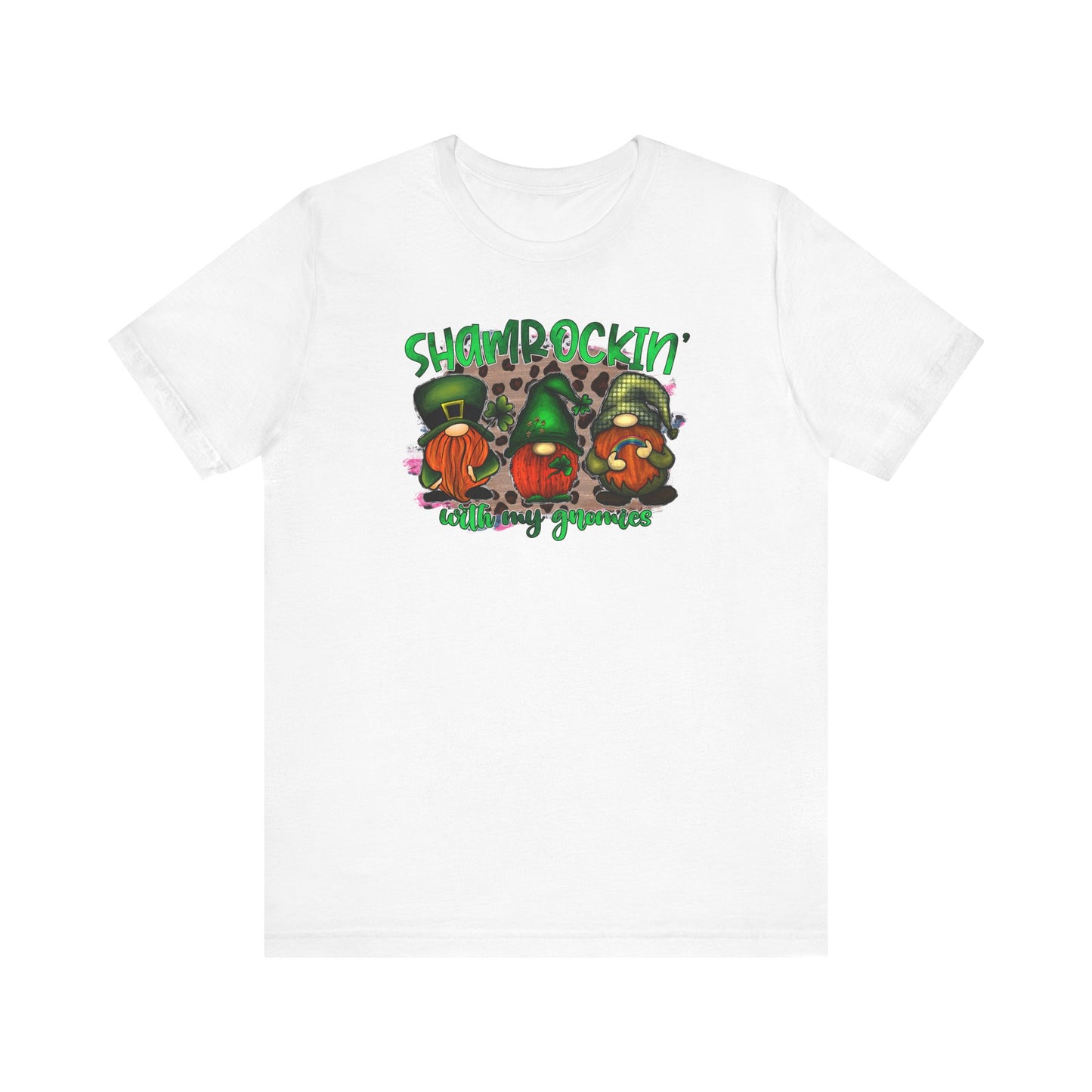 Shamrockin' With My Gnomies Unisex Jersey Short Sleeve Tee