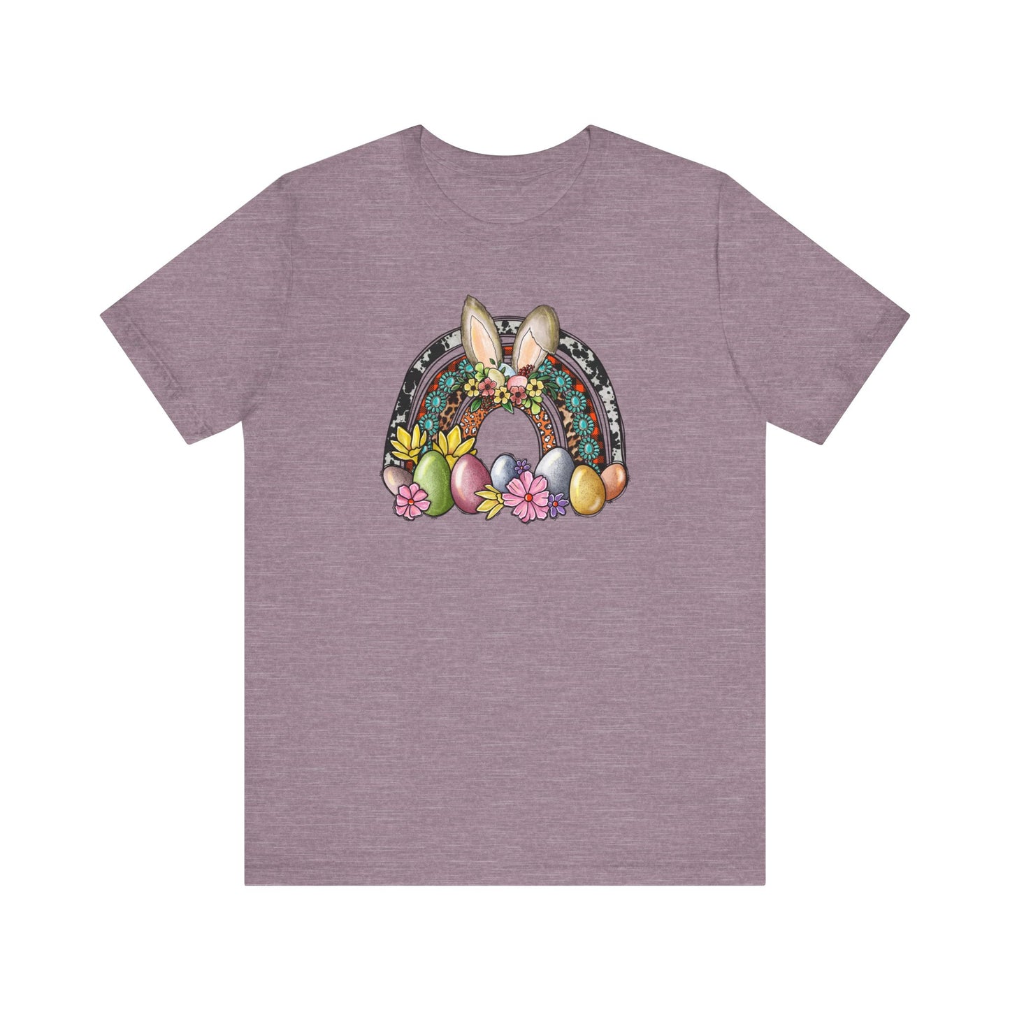 Easter Rainbow Unisex Jersey Short Sleeve Tee