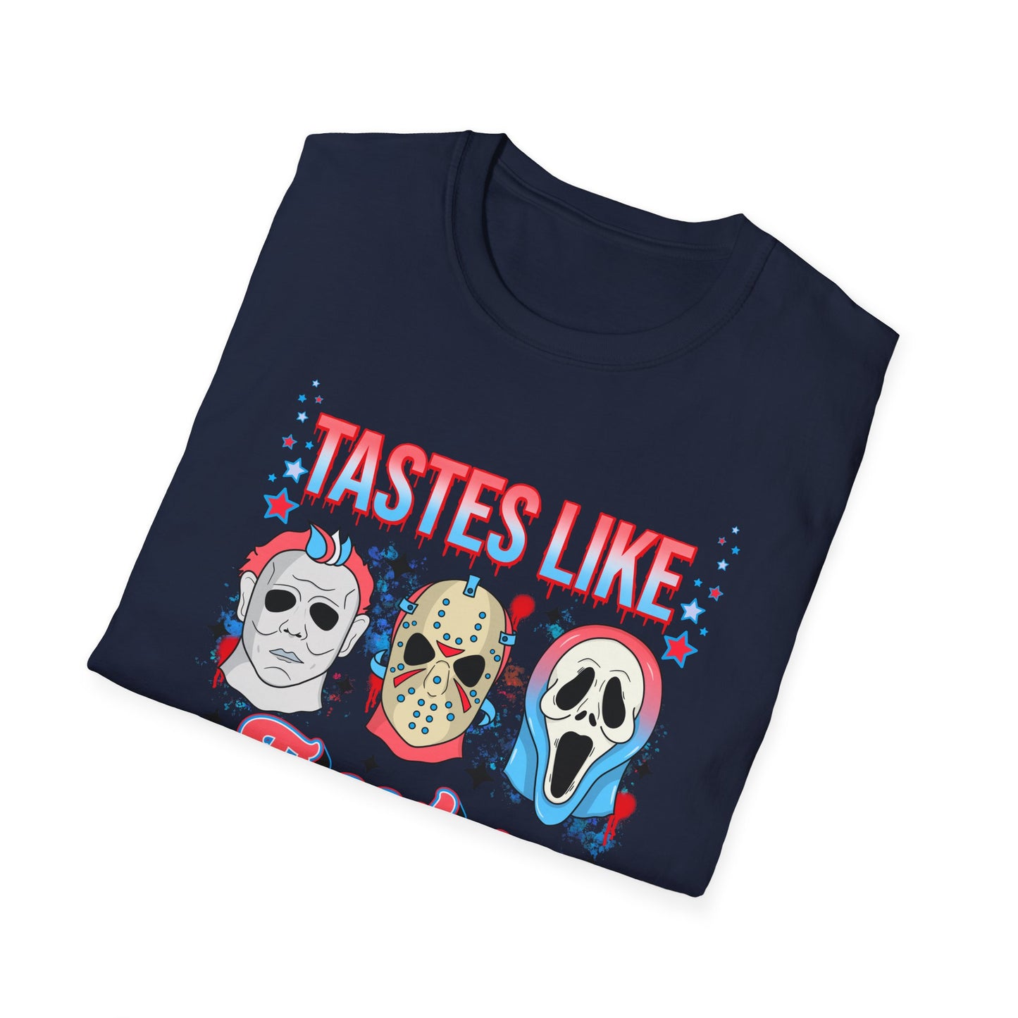 4th of July 'Taste Like Freedom' Horror Characters T-Shirt