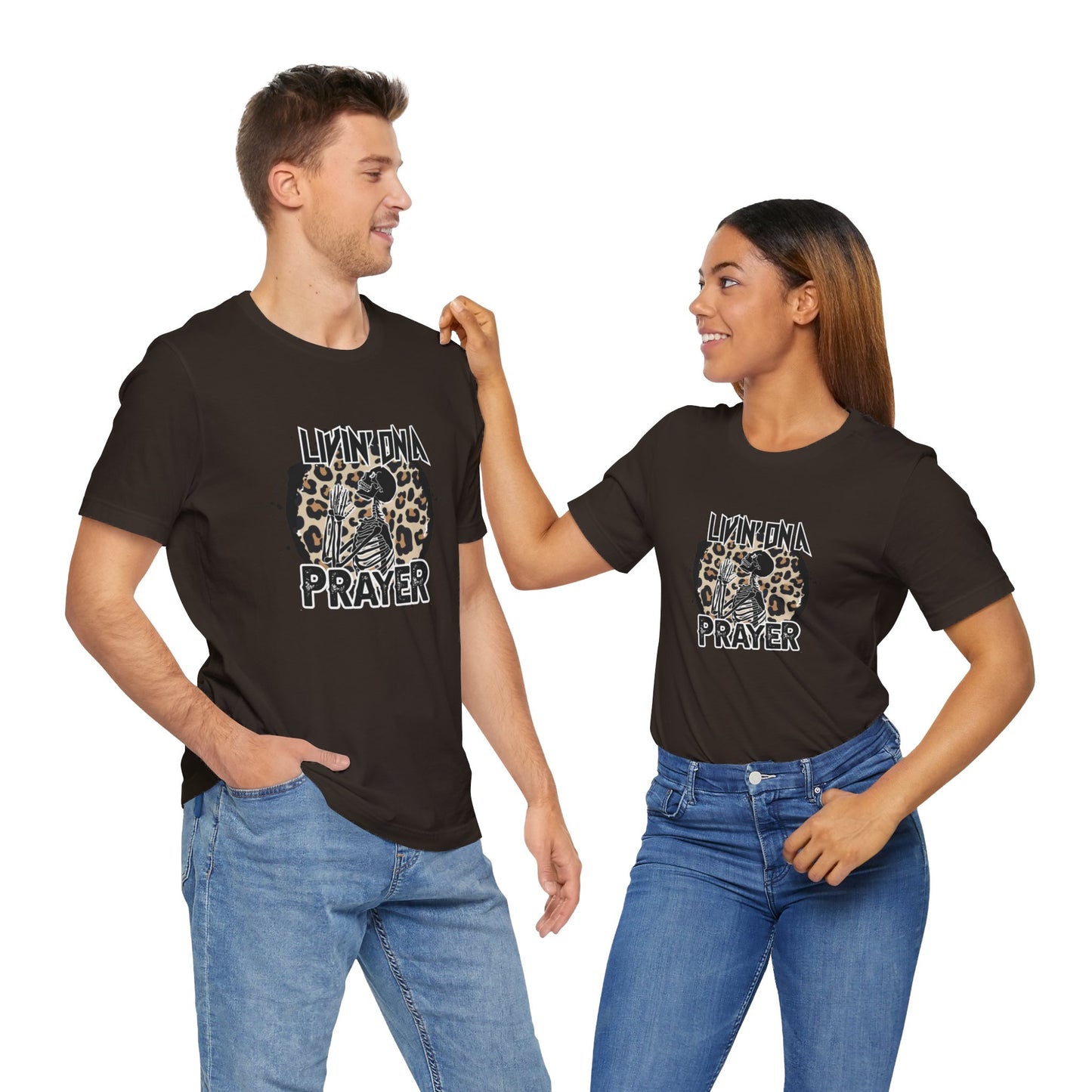 Livin' On a Prayer Unisex Jersey Short Sleeve Tee