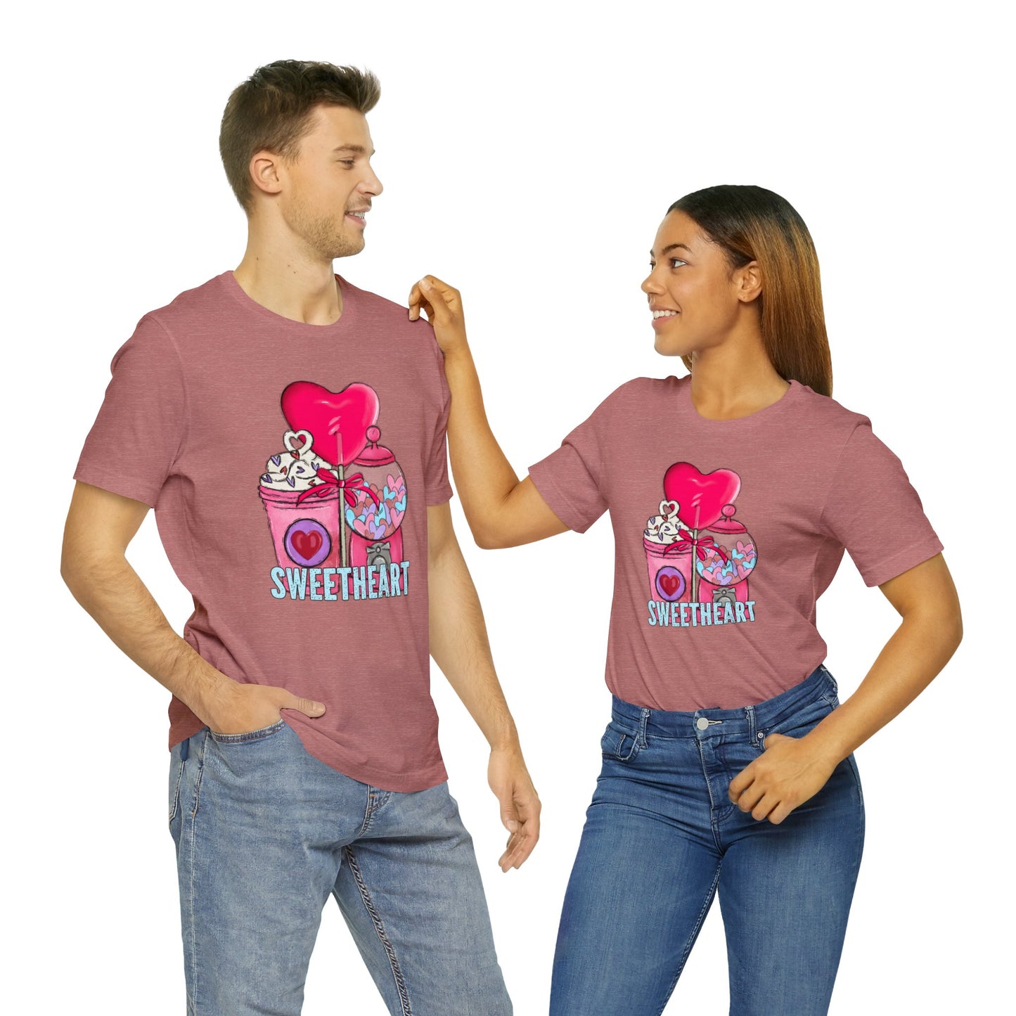 Sweetheart Unisex Jersey Short Sleeve Tee