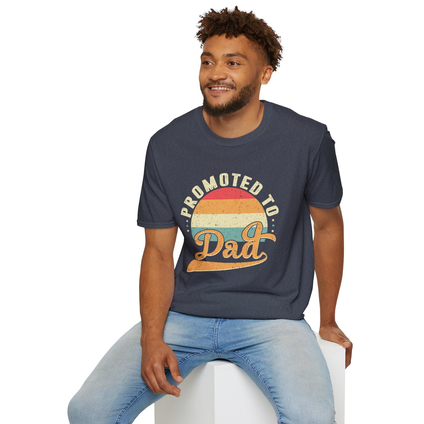 Promoted to Dad Softstyle T-Shirt