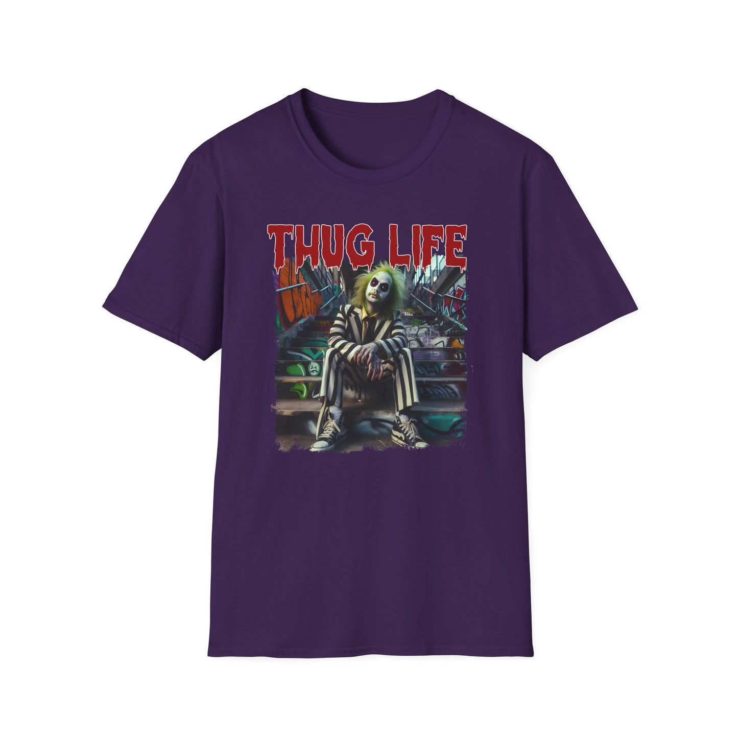 Beetlejuice Thug Life Unisex T-Shirt - Halloween Movie Lovers