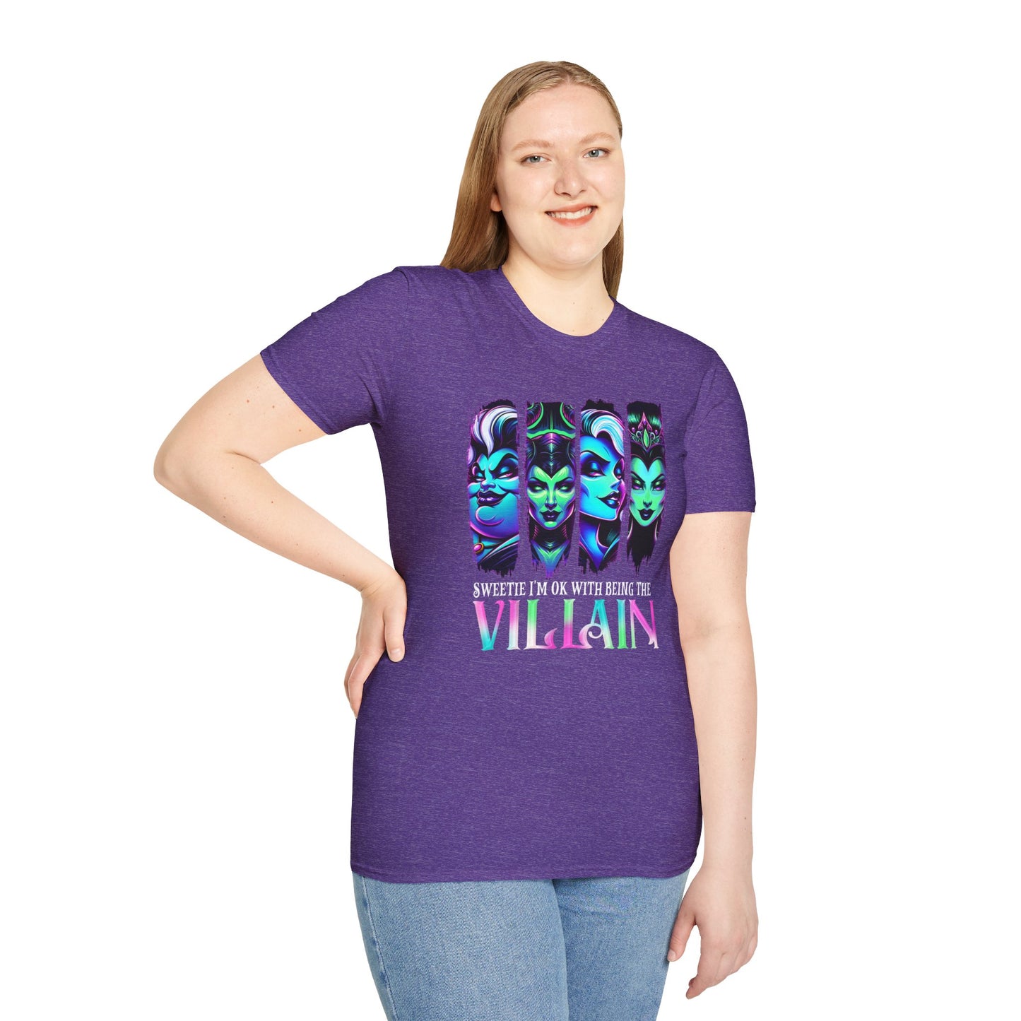 Disney Villains Unisex T-Shirt - Sweetie I'm OK with Being the Villian