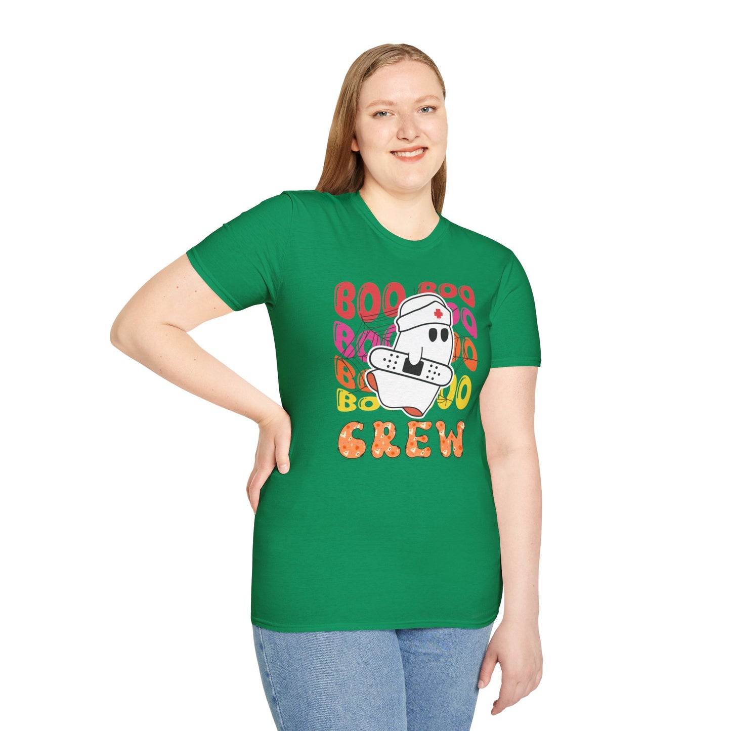 Halloween Nurse Doctor Unisex T-Shirt - Boo Boo Crew Shirt