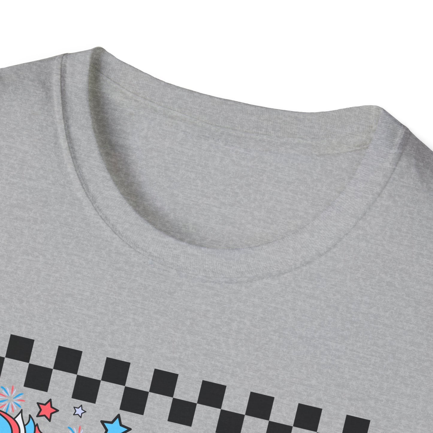 Horror Americana T-Shirt — Red, White & Blue Horror Characters