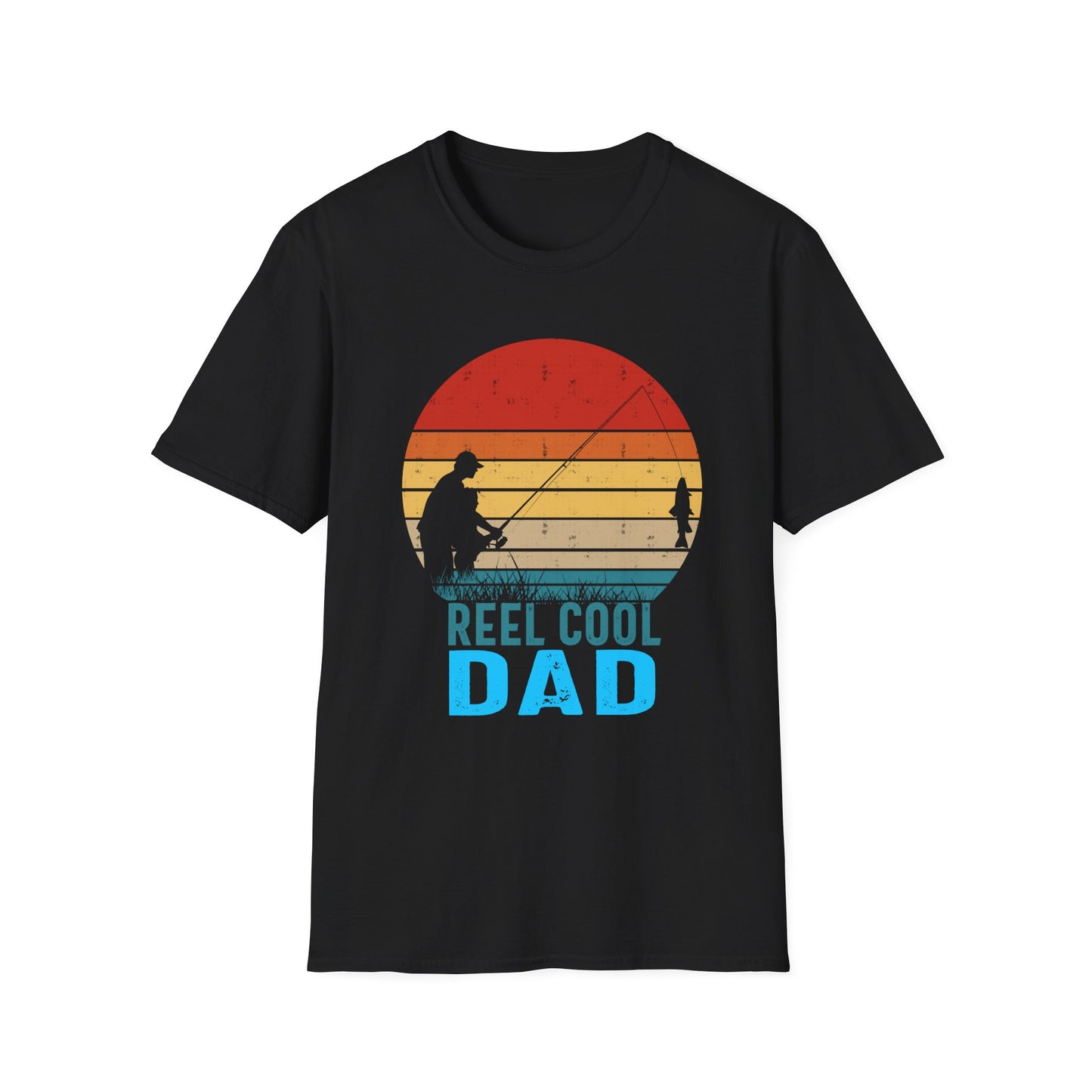 Reel Cool Dad Softstyle T-Shirt