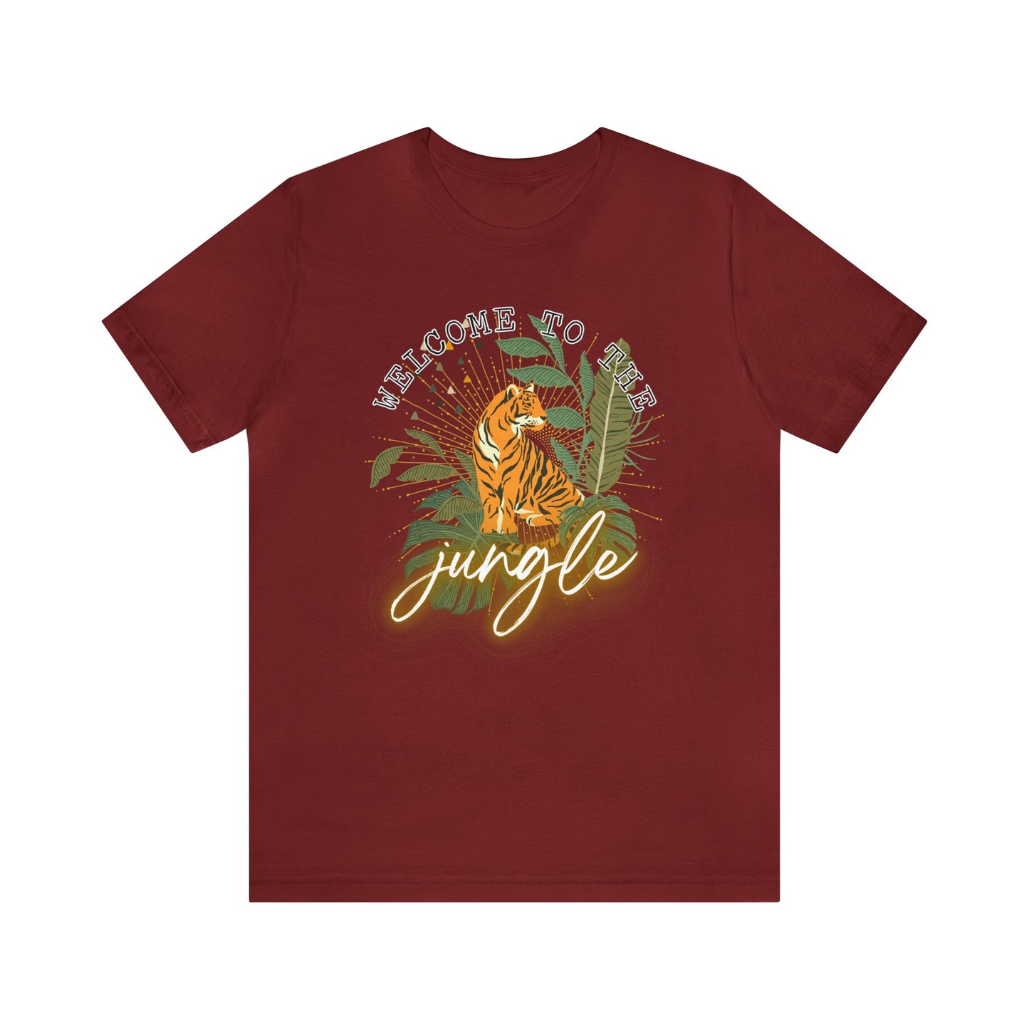 Welcome To the Jungle Unisex Jersey Short Sleeve Tee