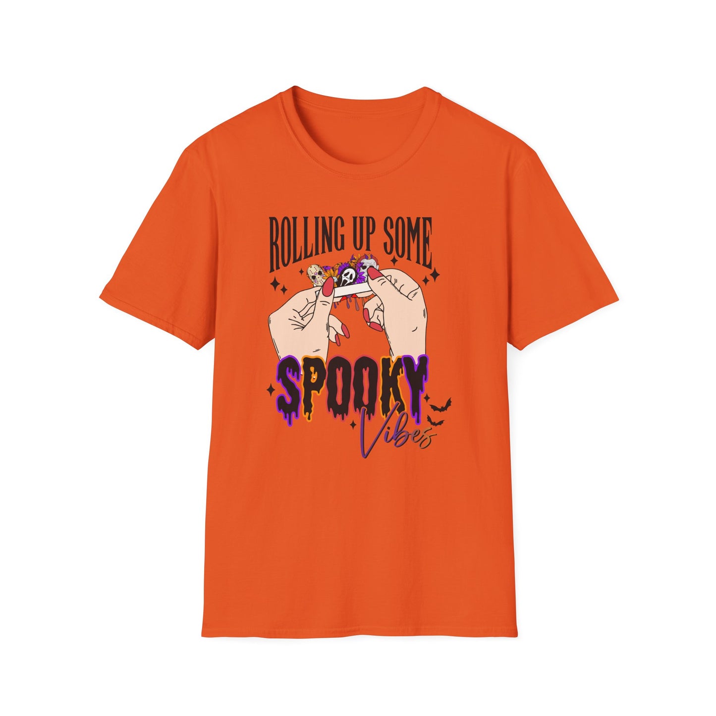 Rolling Up Some Spooky Vibes Unisex Jersey Short Sleeve Tee