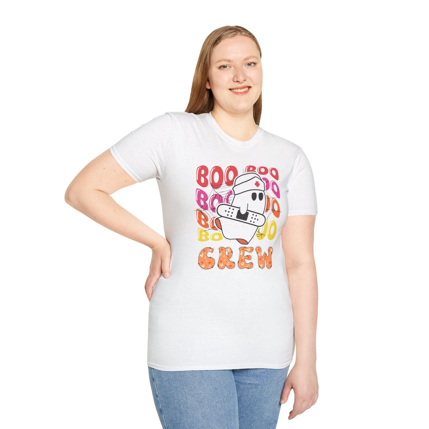 Halloween Nurse Doctor Unisex T-Shirt - Boo Boo Crew Shirt