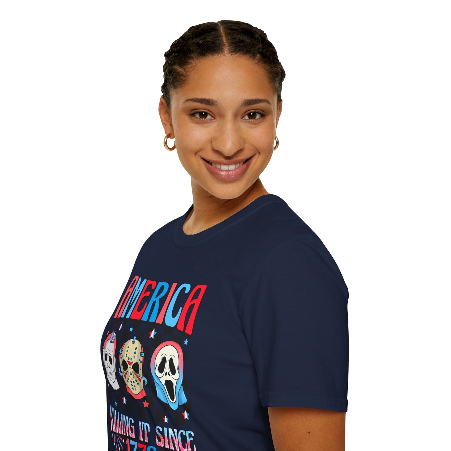 America Killing It Since 1776 T-Shirt — Americana Horror Fans Tee
